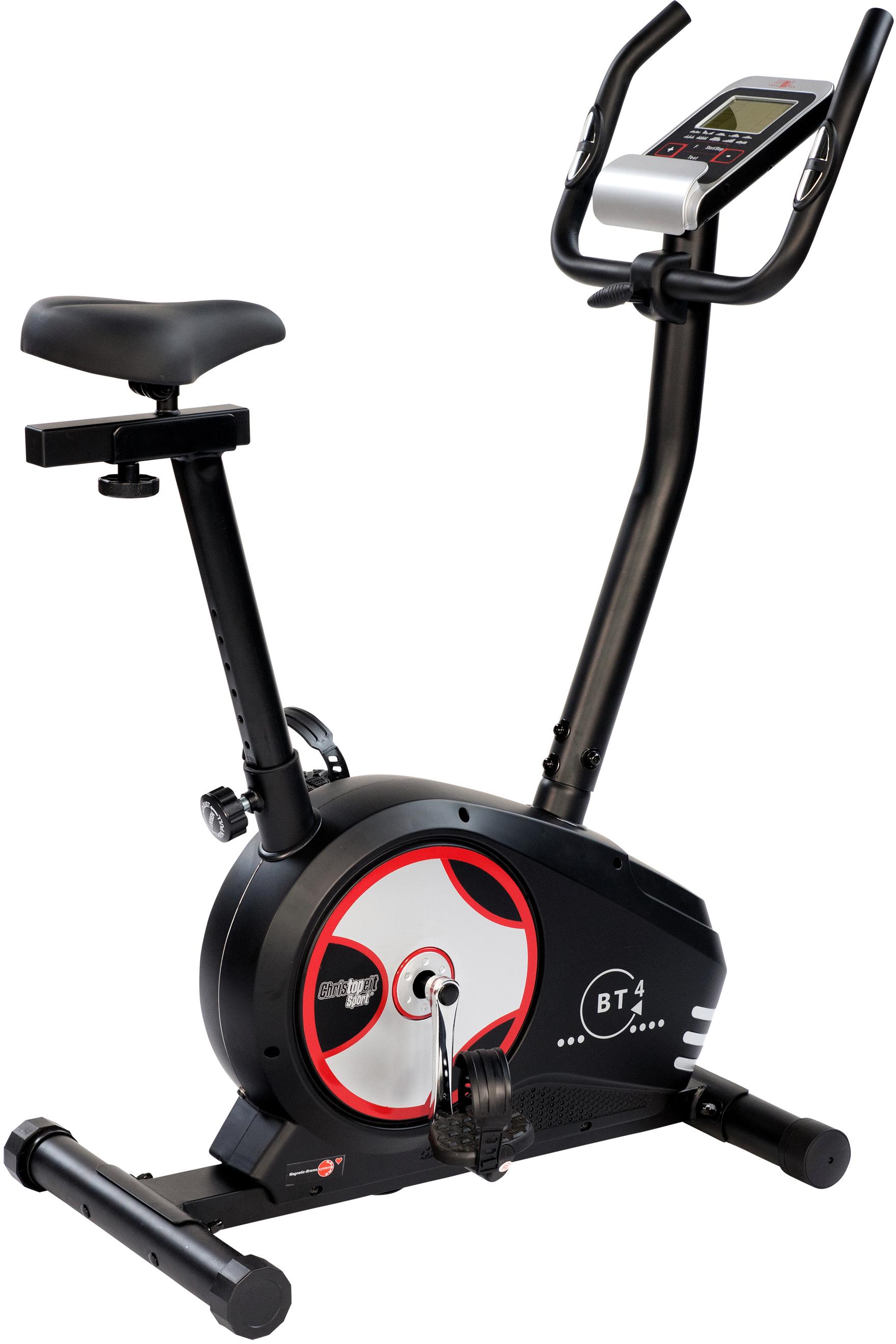Christopeit Sport Ergometer »BT 4« Schwungmasse ca. 7 kg, 24 Widerstandsstufen in schwarz