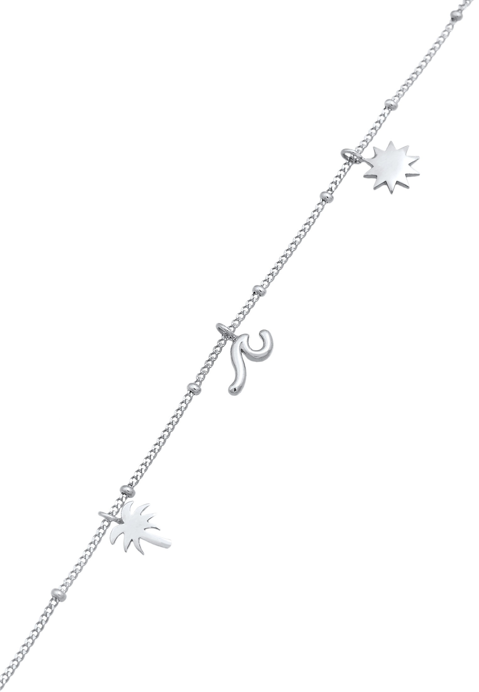 Elli Armkette »Fußschmuck Palme Boho Strand Sommer 925 Silber«