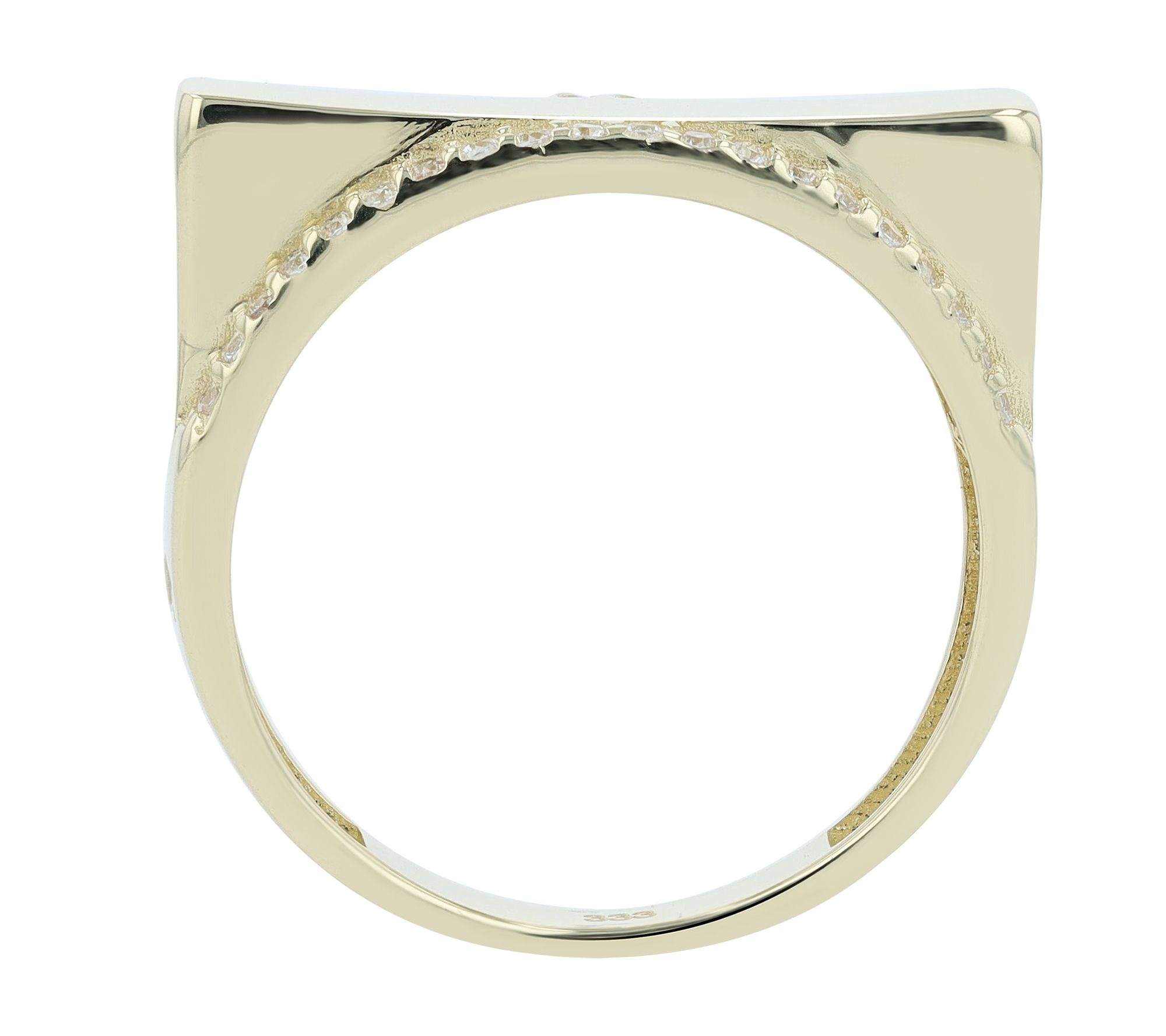 Adelia´s Fingerring »Damen Ring aus 333 Gold mit Zirkonia«