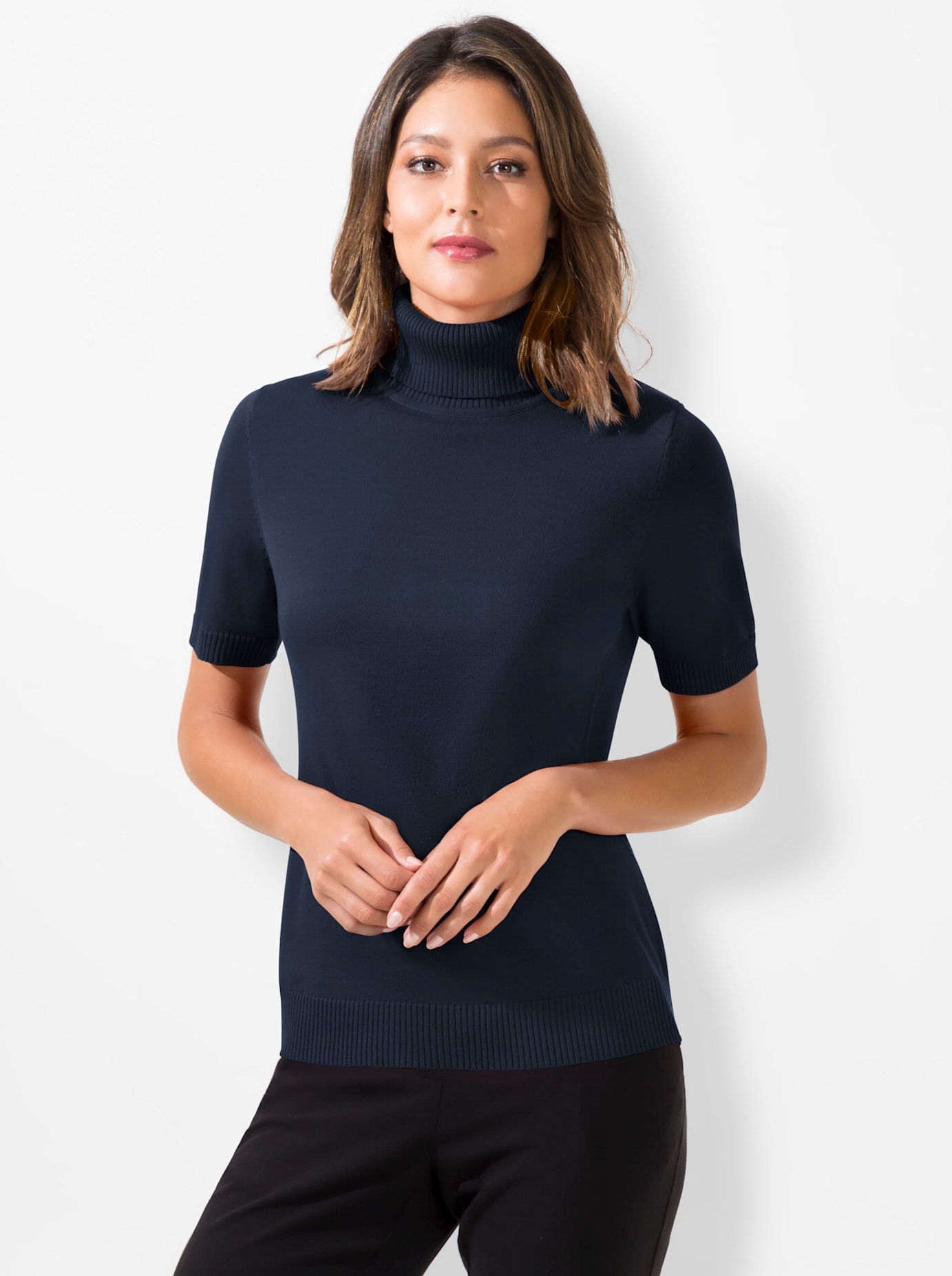 creation L Kurzarmpullover »Pullover«