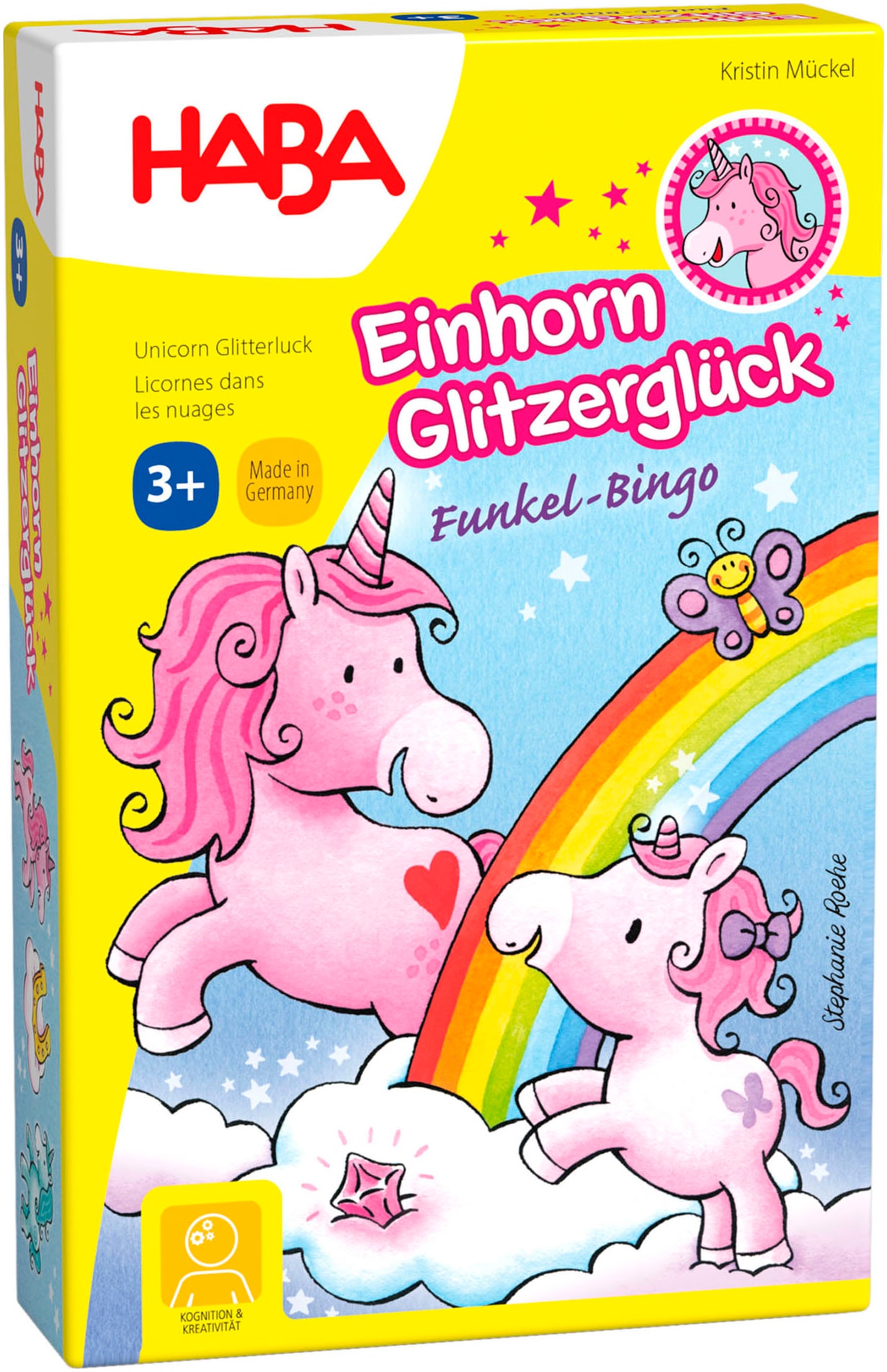 Spiel »Einhorn Funkel-Bingo«, Made in Germany