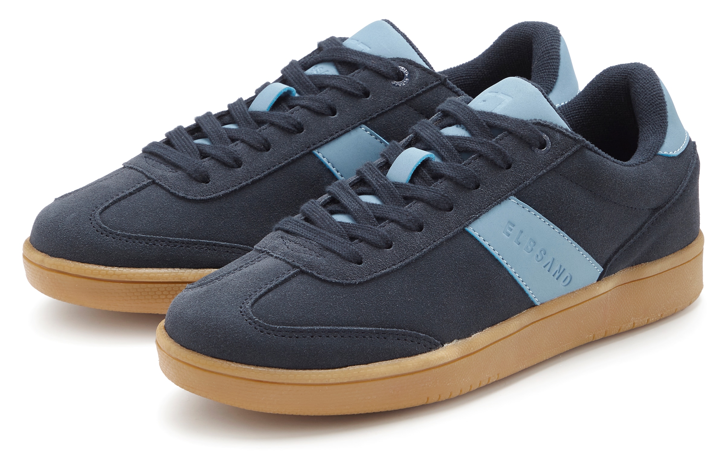 Elbsand Sneaker »Freizeitschuh, Retro Sneaker, Lederschuh, Halbschuh, Ledersneaker«  Schnürhalbschuh. Turnschuh aus Leder im Retro-Look, Unisex