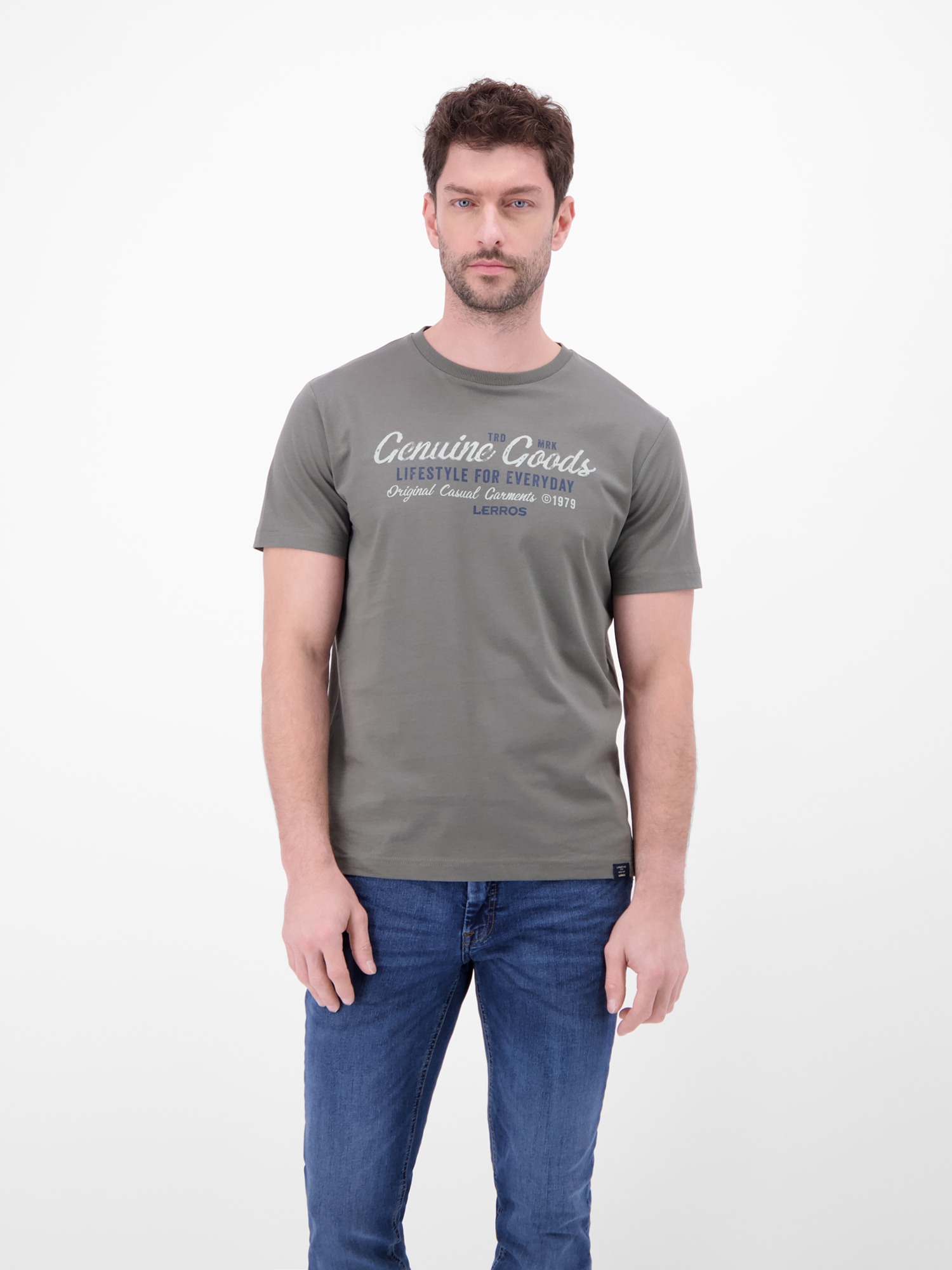 LERROS T-Shirt »T-Shirt in Jersey-Qualität mit Print«
