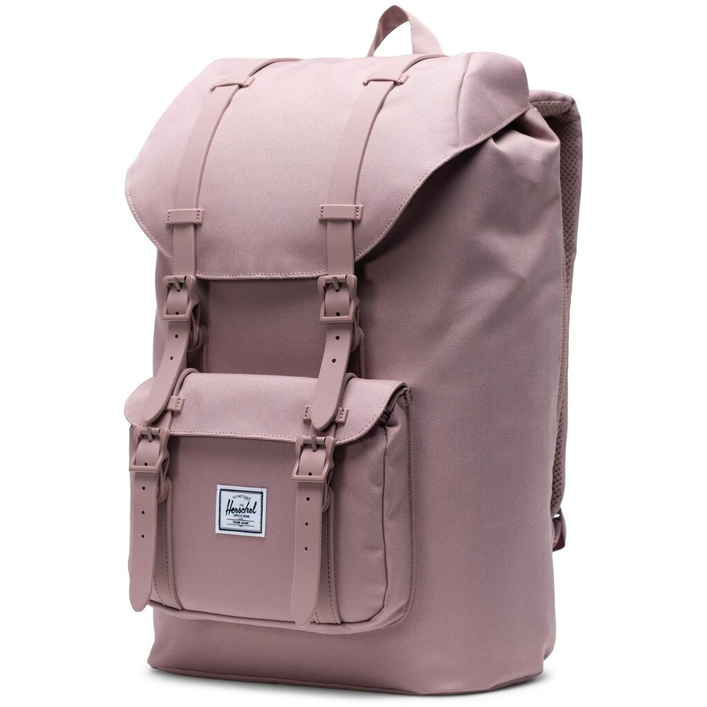 Herschel Laptoprucksack »Classic, Little America Mid-Volume, Ash Rose«