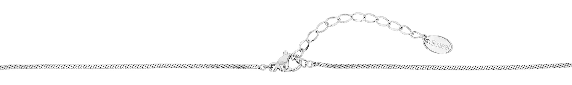 Adelia´s Kette ohne Anhänger »Edelstahl Halskette mit Anhänger 46 cm + 5 cm«