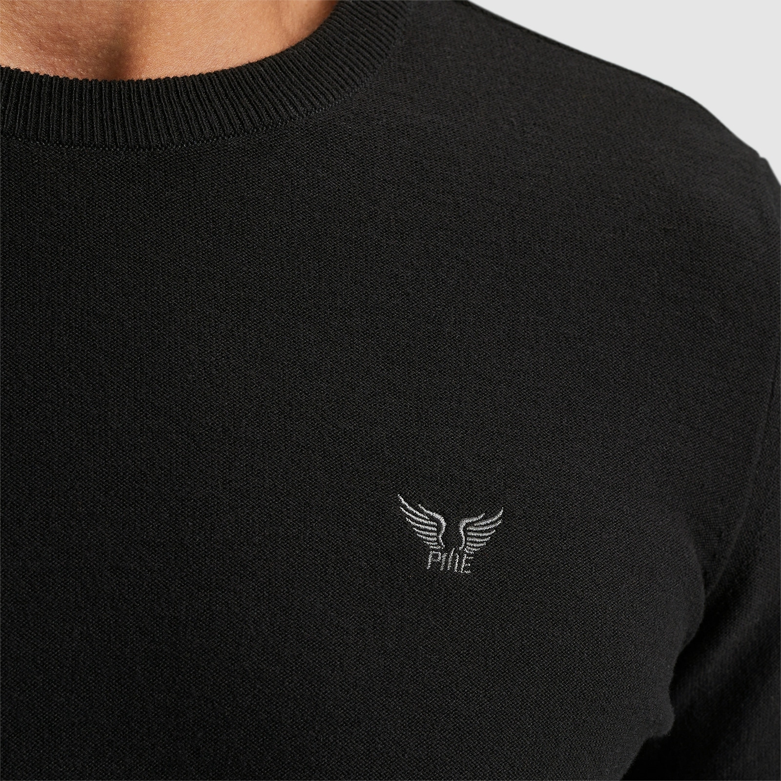 PME LEGEND Strickpullover, mit Logostickerei