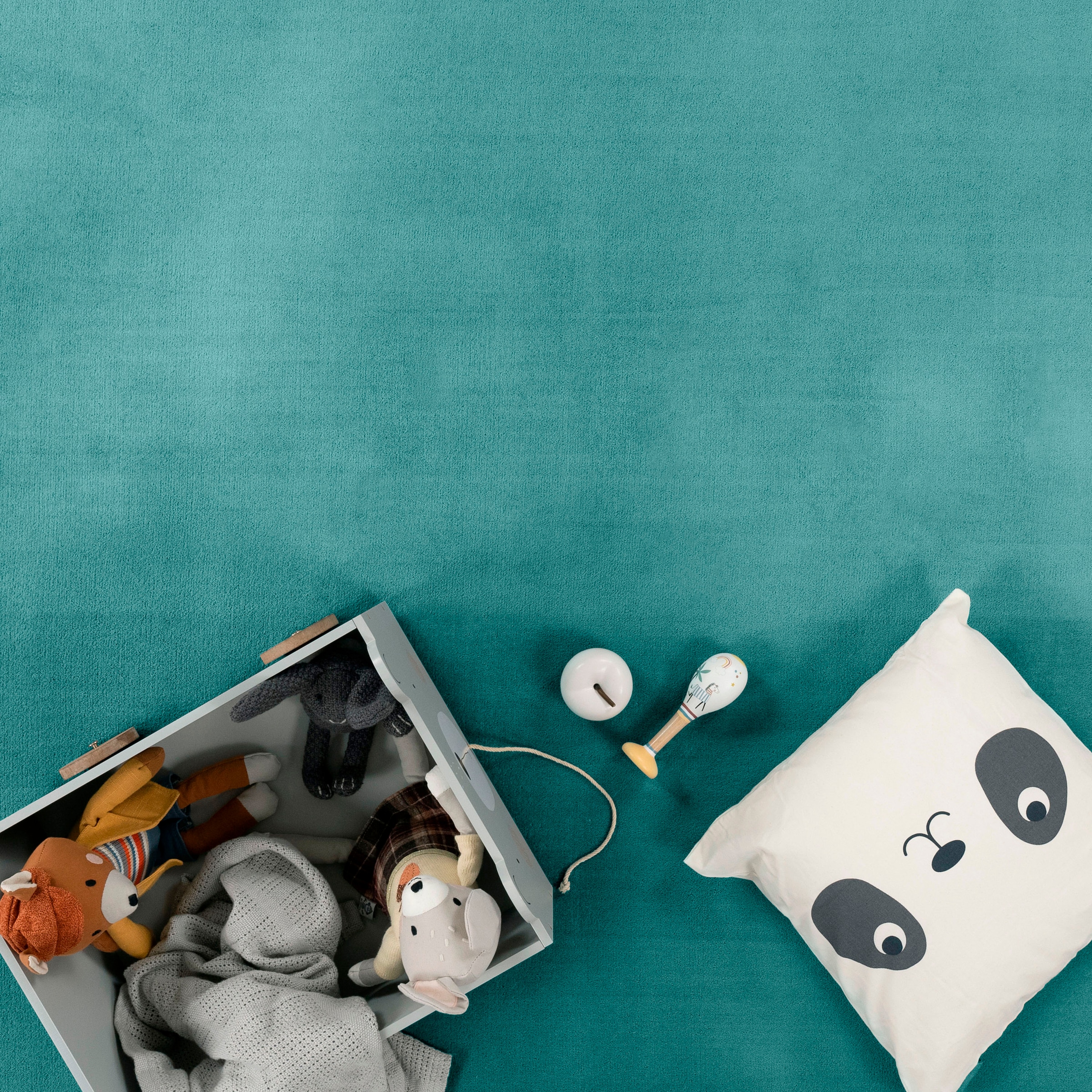 Paco Home Teppich »Tatami 475«, rechteckig, Kurzflor, Uni-Farben, mit Memory  Foam, waschbar kaufen bei OTTO