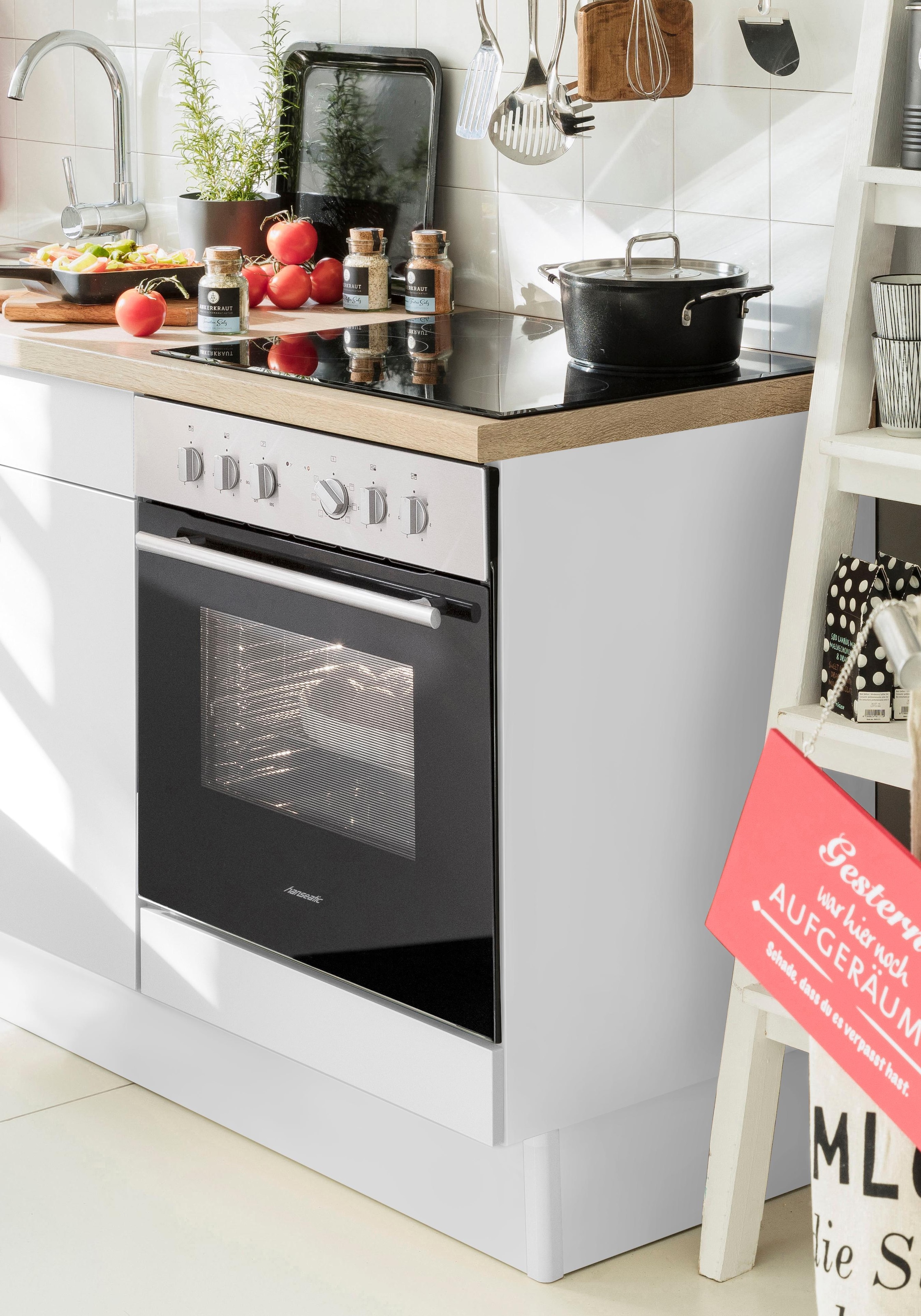 OPTIFIT Herdumbauschrank »Elga« , mit höhenverstellbaren Füßen, Breite 60 cm
