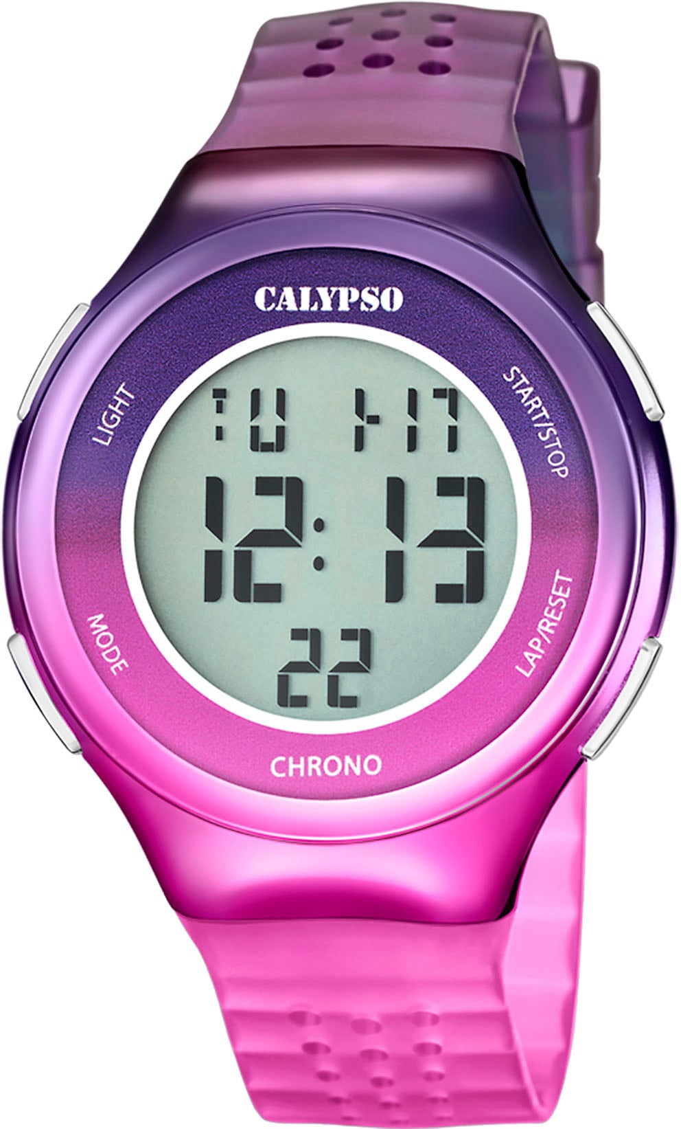 CALYPSO WATCHES Chronograph K5841/6«, Anzeige im kaufen mit Shop OTTO »Color digitaler Splash, Online