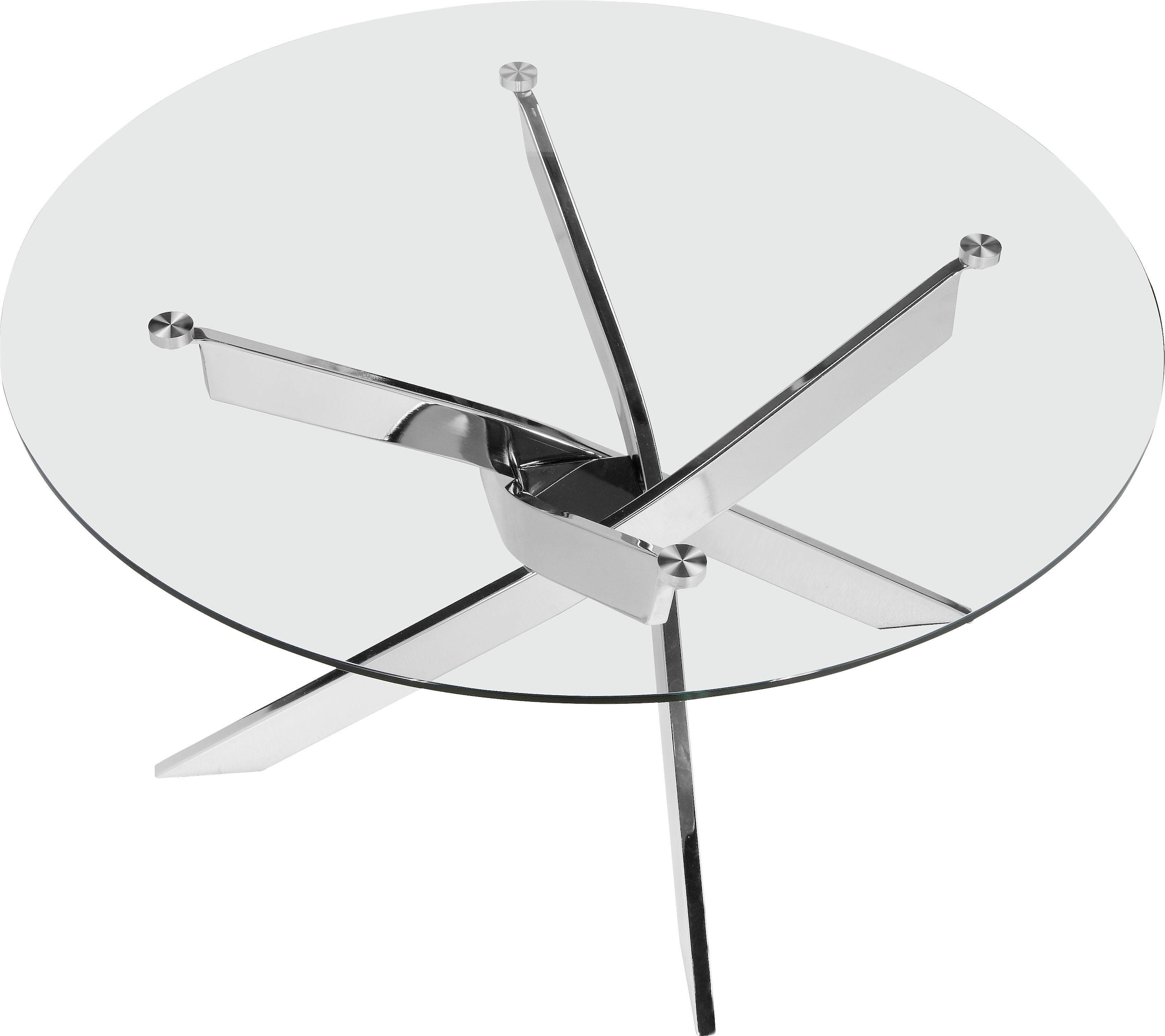 Leonique Couchtisch »Luzie«, in modernem Design, Glastisch