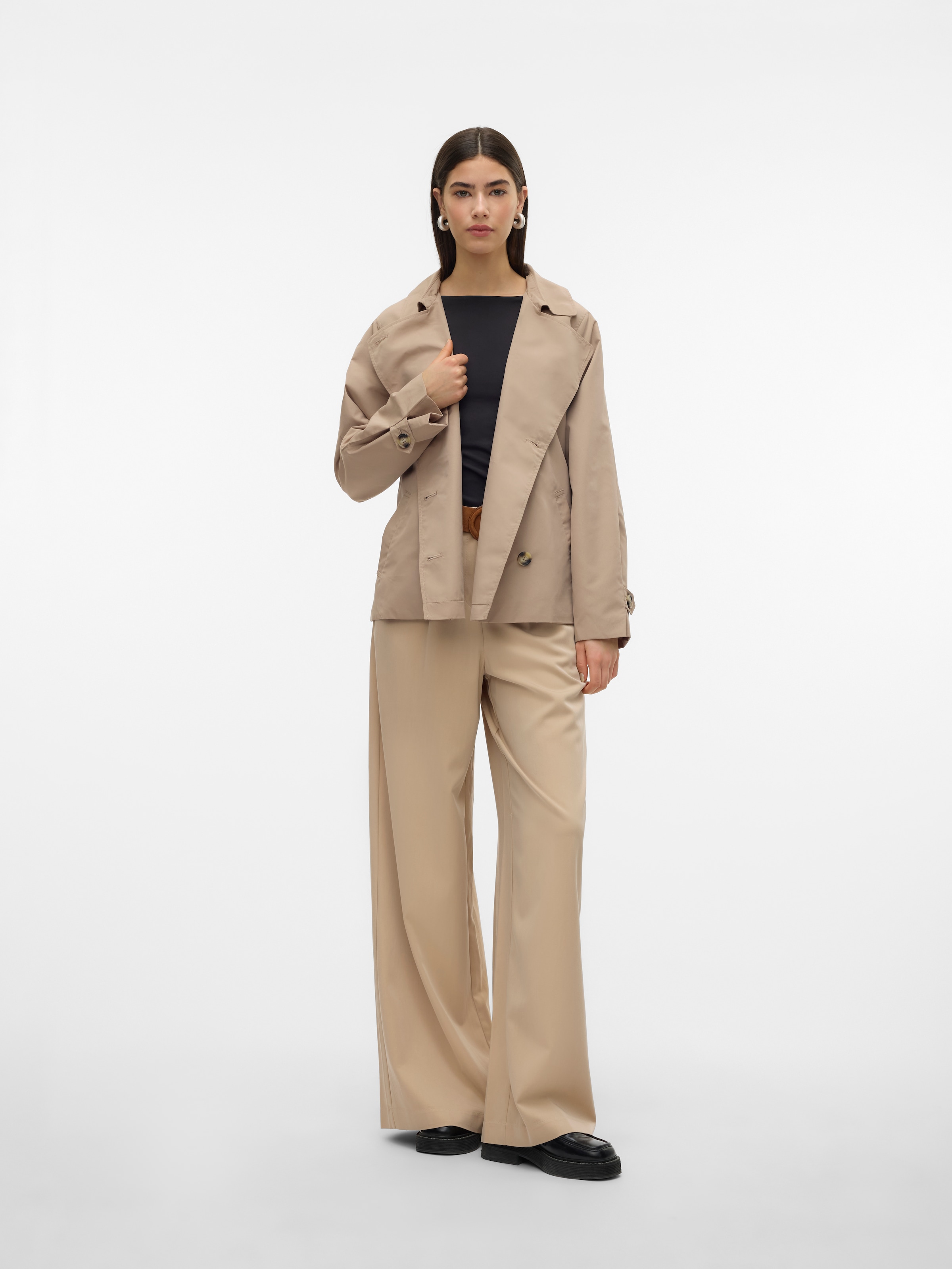 Vero Moda Kurzjacke »VMZOA TRENCHCOAT NOOS«, ohne Kapuze