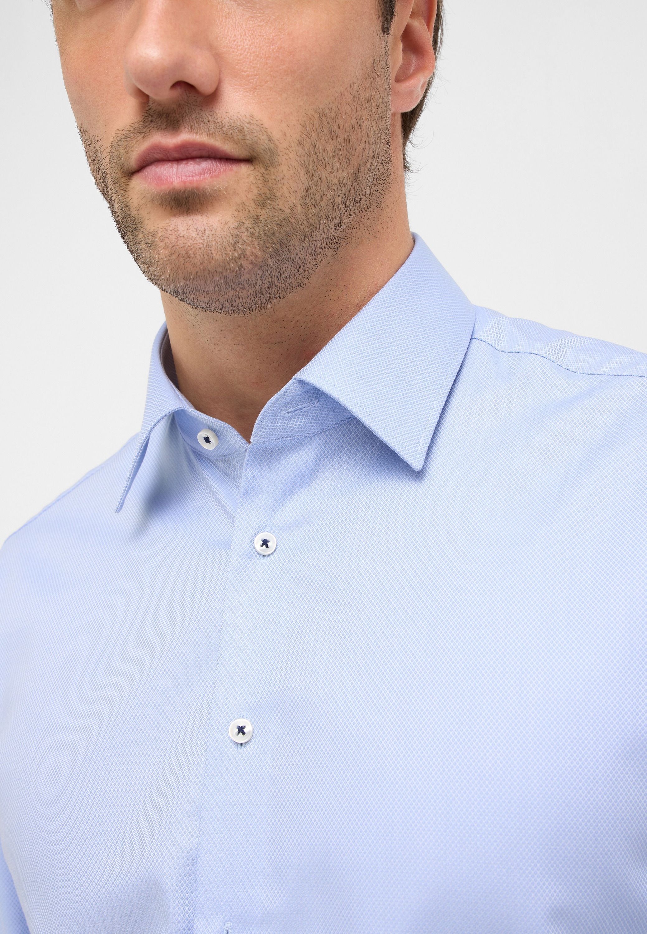 Eterna Langarmhemd »MODERN FIT« NON IRON (bügelfrei)