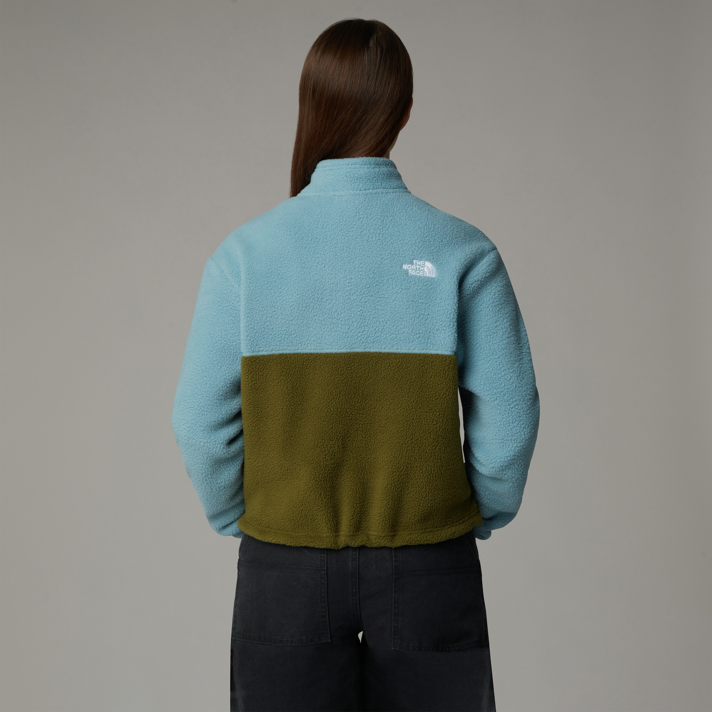 The North Face Strickfleece-Pullover »Yumiori Fleecejacke mit 1/4-langem RV für Damen«, (1 tlg.)