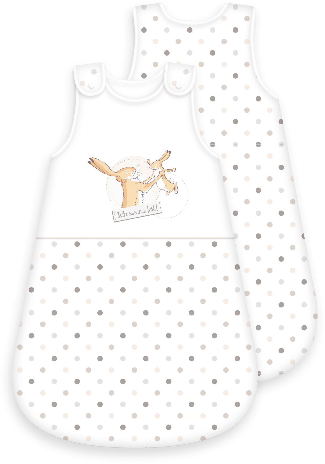 Weißt du eigentlich, wie lieb ... Babyschlafsack »Weißt du eigentlich wie lieb ich dich hab?«, (1 tlg.)