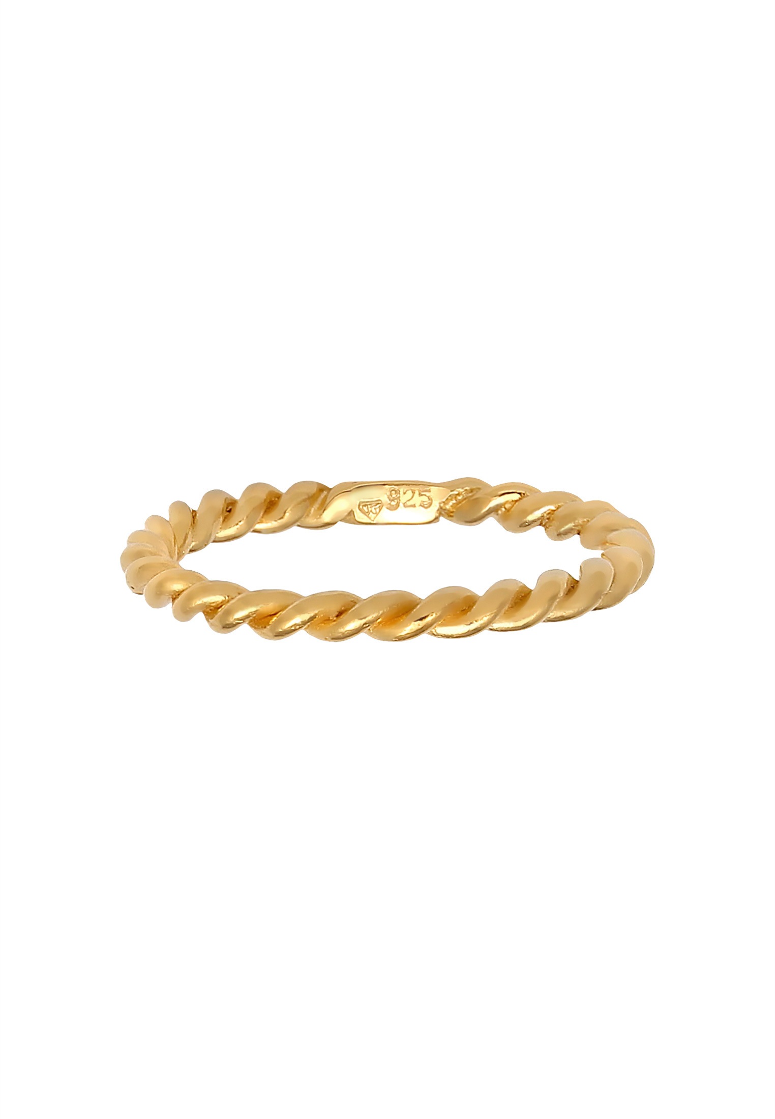 Nenalina Silberring »Ring Gedreht Kordel Spirale Basic Schlicht 925 Silber«