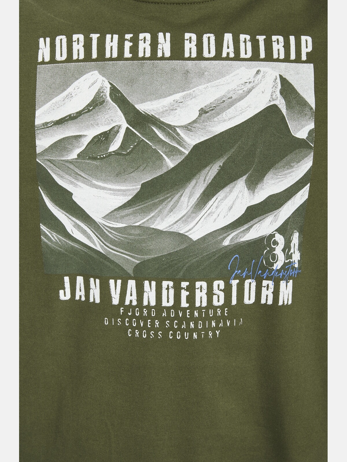 Jan Vanderstorm Sweatshirt »Doppelpack Sweatshirt HOLDGER«, (2 tlg.), mit elastischem Saumbund
