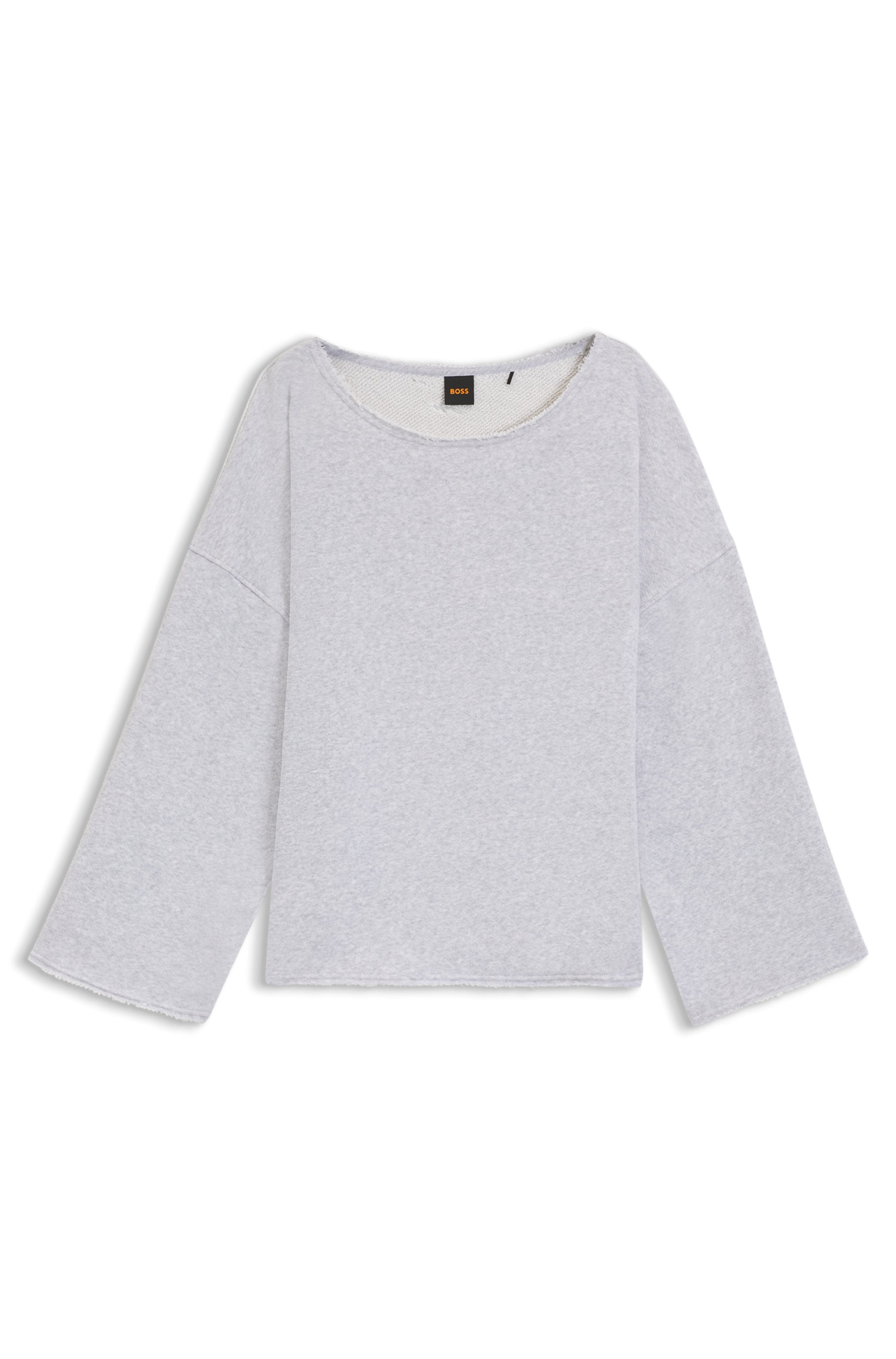 BOSS ORANGE Sweatshirt »Enely Premium Damenmode«, Loose Fit, Baumwoll-Mix
