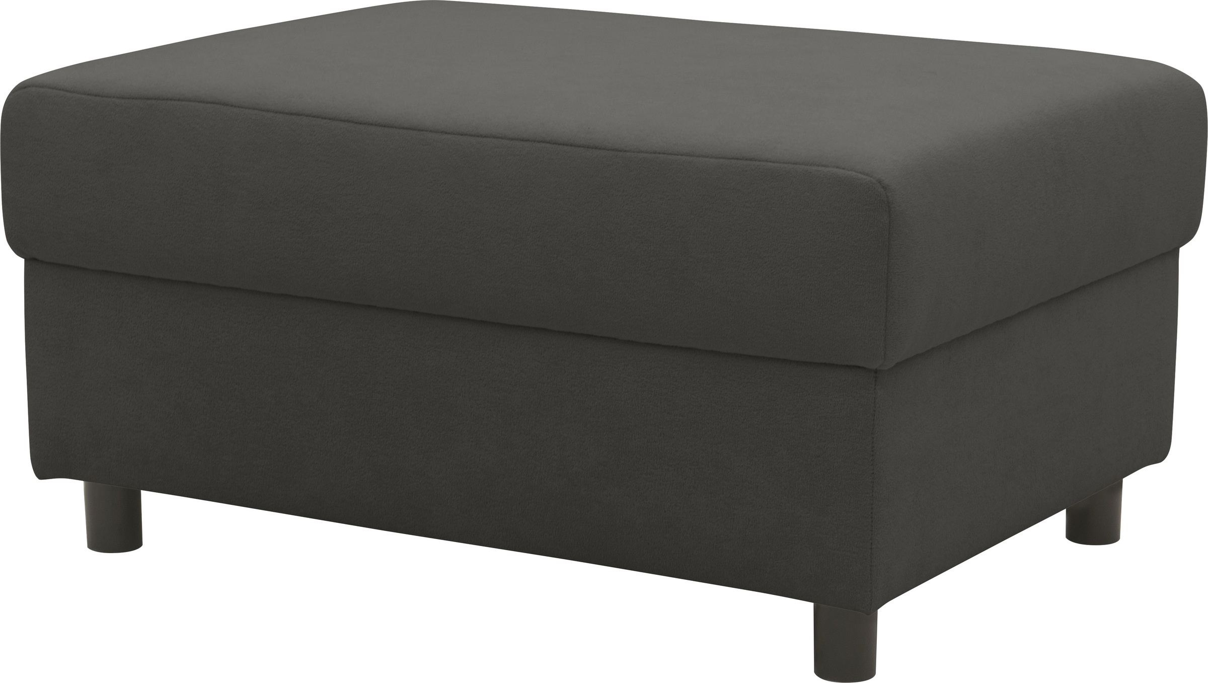 DOMO collection Polsterhocker »Turah 2 in Cord oder wasserabweisender Microfaser,«, moderner Polsterhocker, passend zum Ecksofa, B/T/H: 83/60/44 cm
