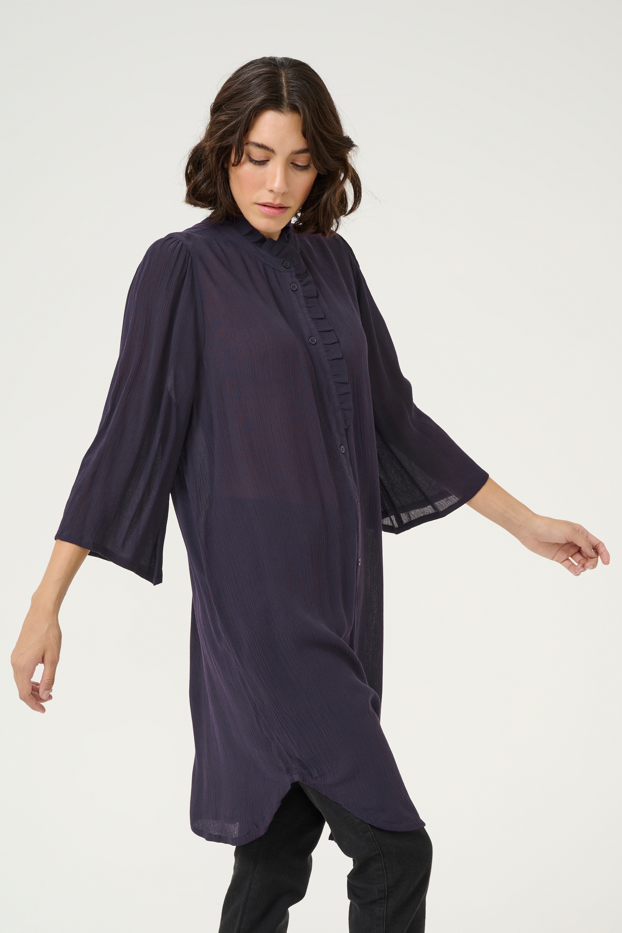 KAFFE Midikleid »Kleid KAamber«