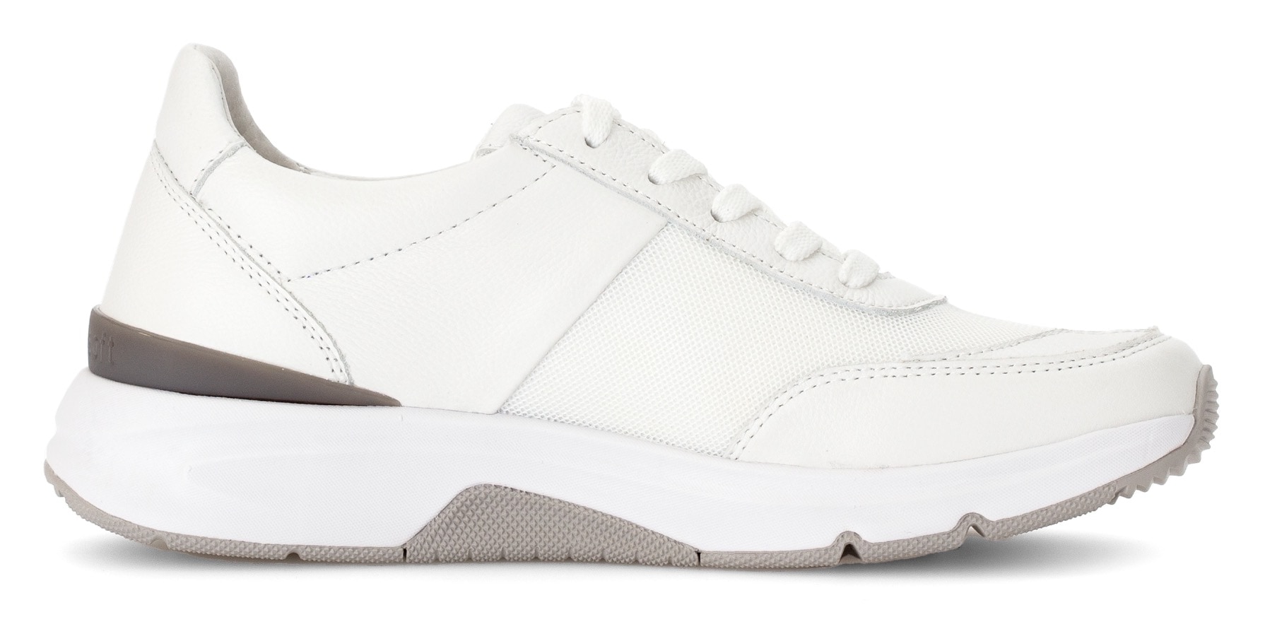 Gabor Rollingsoft Keilsneaker, Freizeitschuh, Halbschuh, Schnürer, herausnehmbares Wechselfußbett