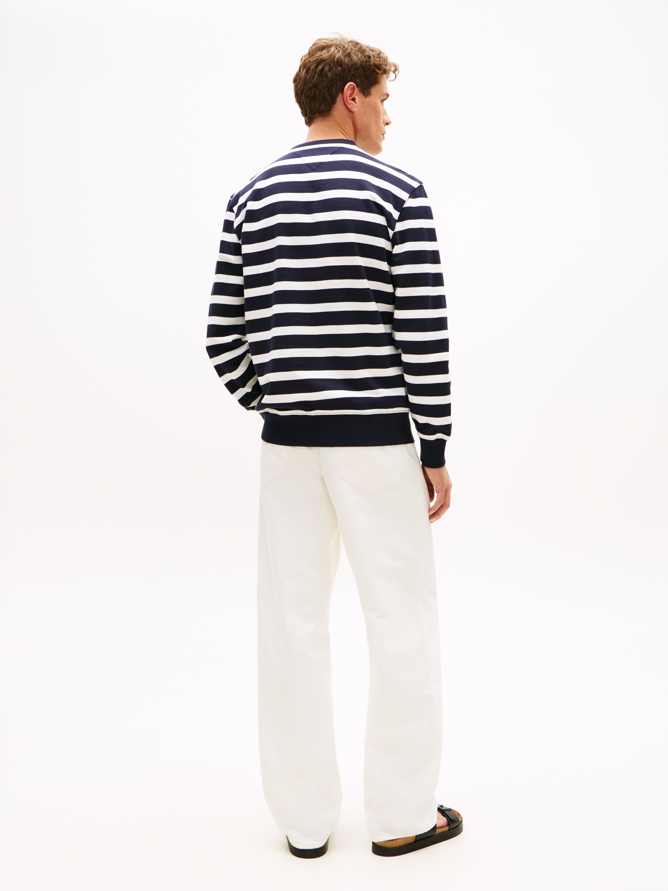 Tommy Hilfiger Sweatshirt »TERRY BLOCK«, Regular fit mit Rundhalsausschnitt
