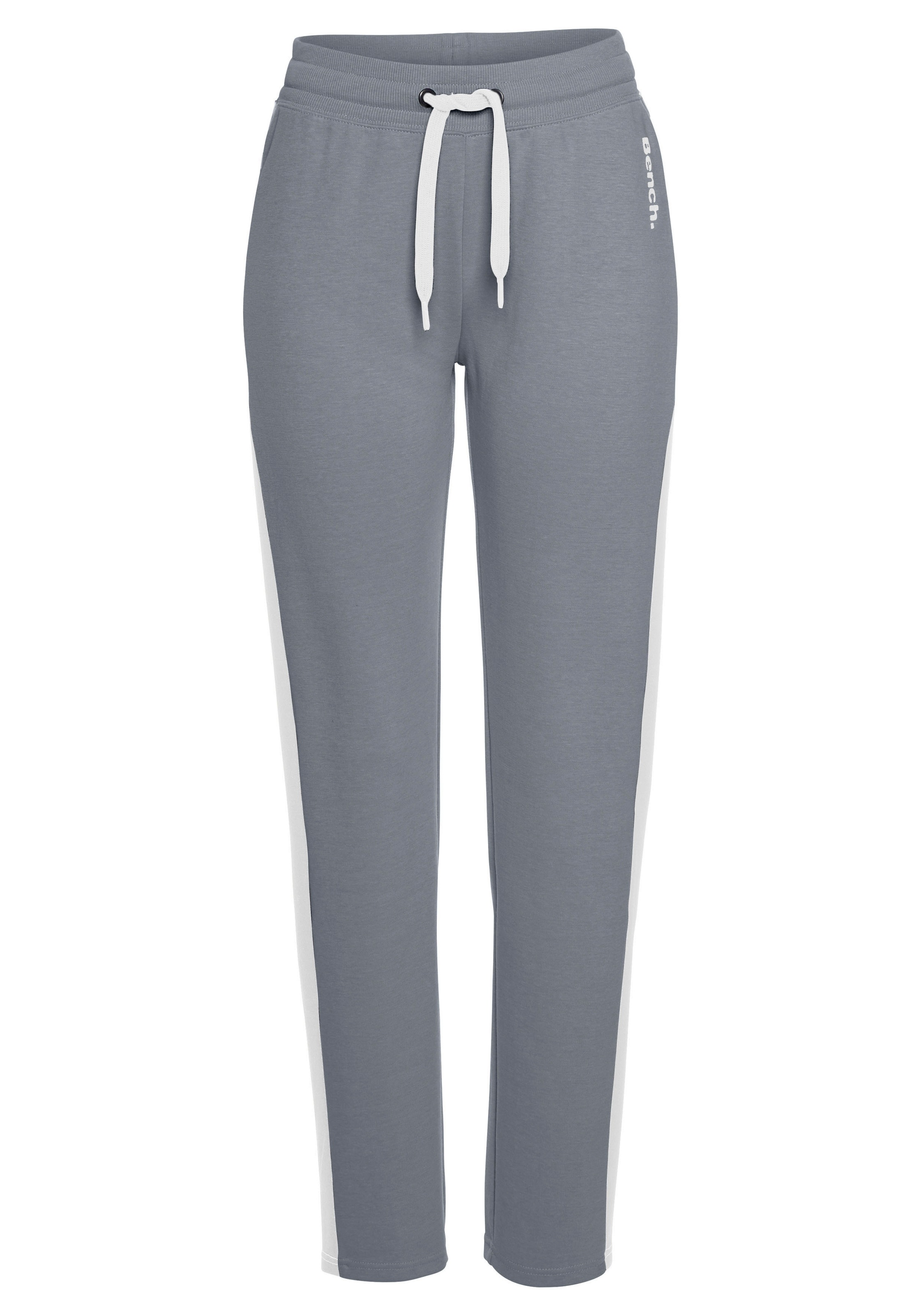 Bench. Loungewear Loungehose, mit Seitenstreifen und geradem Bein, Loungewear