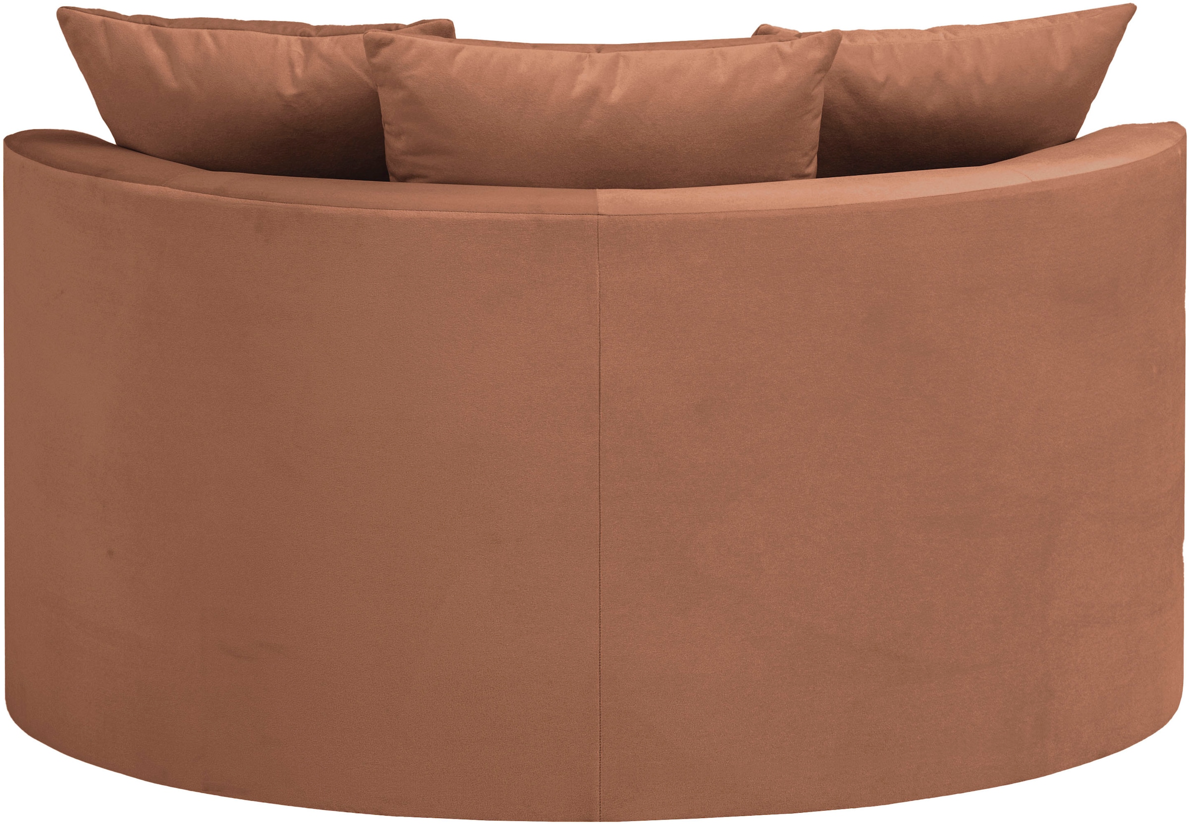 LeGer Home by Lena Gercke XXL-Sessel »ISALIE, Rundsessel mit Hocker, Lesesessel, Loveseat, Big-Sessel«, (Set), trendige Stoffe, mit 3 Zierkissen, große Sitzfläche