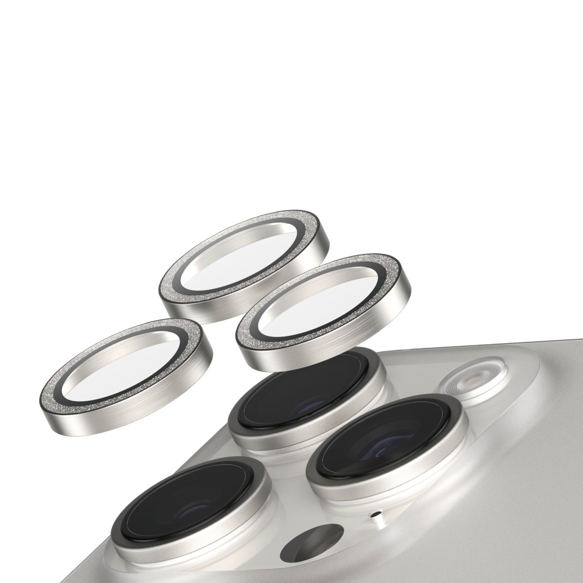 SAFE by PanzerGlass Kameraschutzglas »Camera Lens Protection«, für Apple iPhone 16 Pro-Apple iPhone 16 Pro Max, Kameraschutz, Schutzglas, Linsenschutz, kratz- & stoßfest