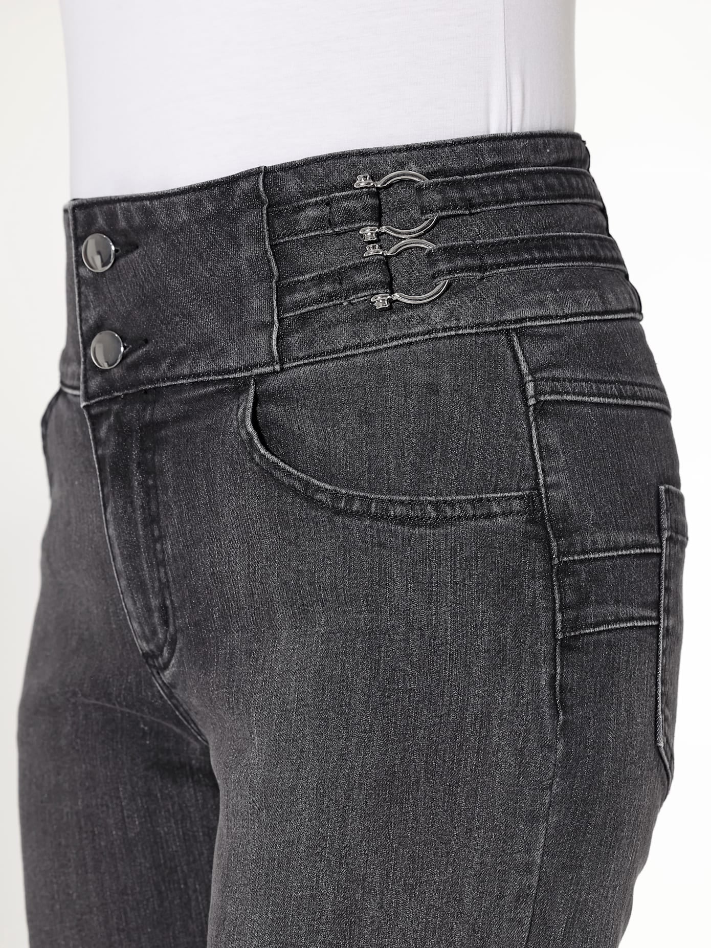 heine Bootcut-Jeans, (1 tlg.)
