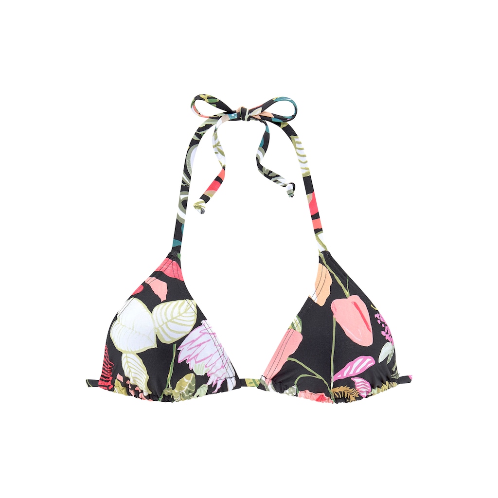 s.Oliver Triangel-Bikini-Top »Herbst«, mit floralem Design