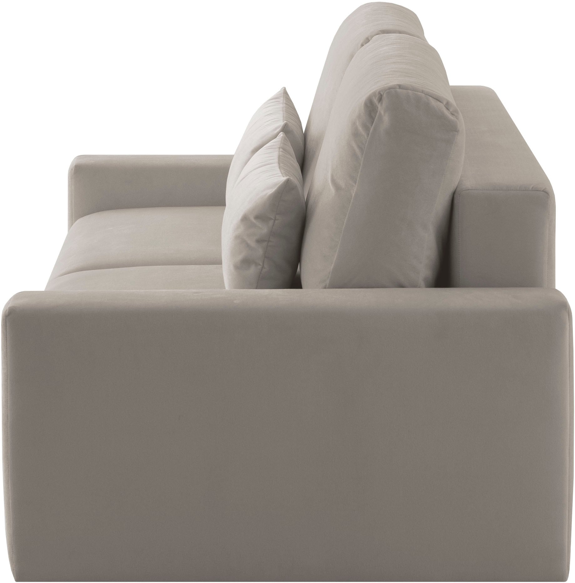LeGer Home by Lena Gercke Schlafsofa »Imoga, Polster mit Schlaffunktion, 3-Sitzer Sofa, Couch mit Bettkasten«, in modernen Farben und Stoffen, Bettfunktion, Liegefläche: 200x150 cm