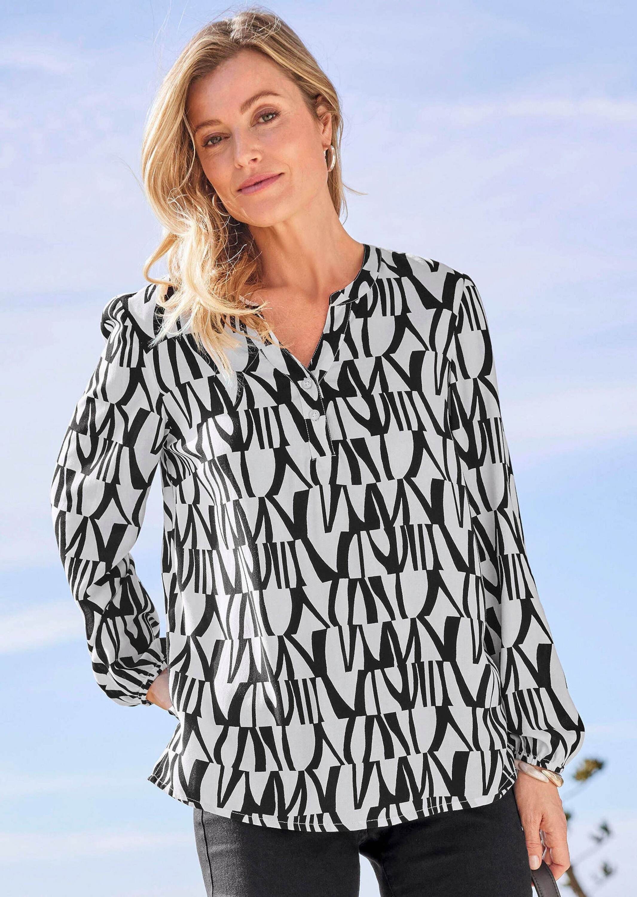 GOLDNER Schlupfbluse »Kurzgröße Bluse«