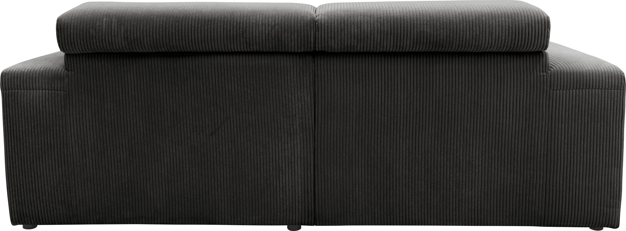 DOMO collection Ecksofa »Brandon kleine Ausführung B/T/H: 214/100/80 cm«, Mit Kopfteilverstellung, auch in Leder und Cord, L-Form