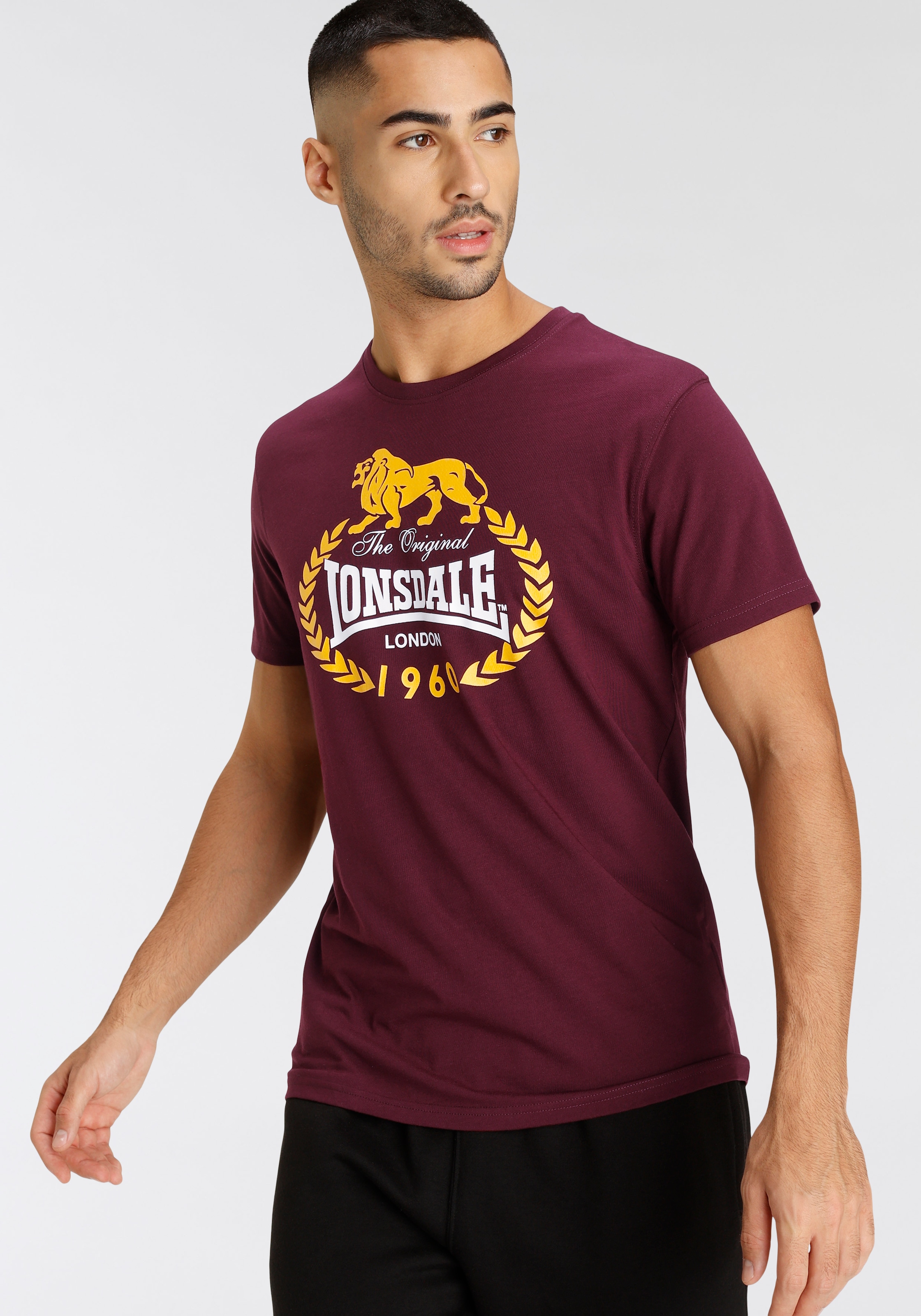 Lonsdale T-Shirt, (Packung, 2 tlg., 2er-Pack)