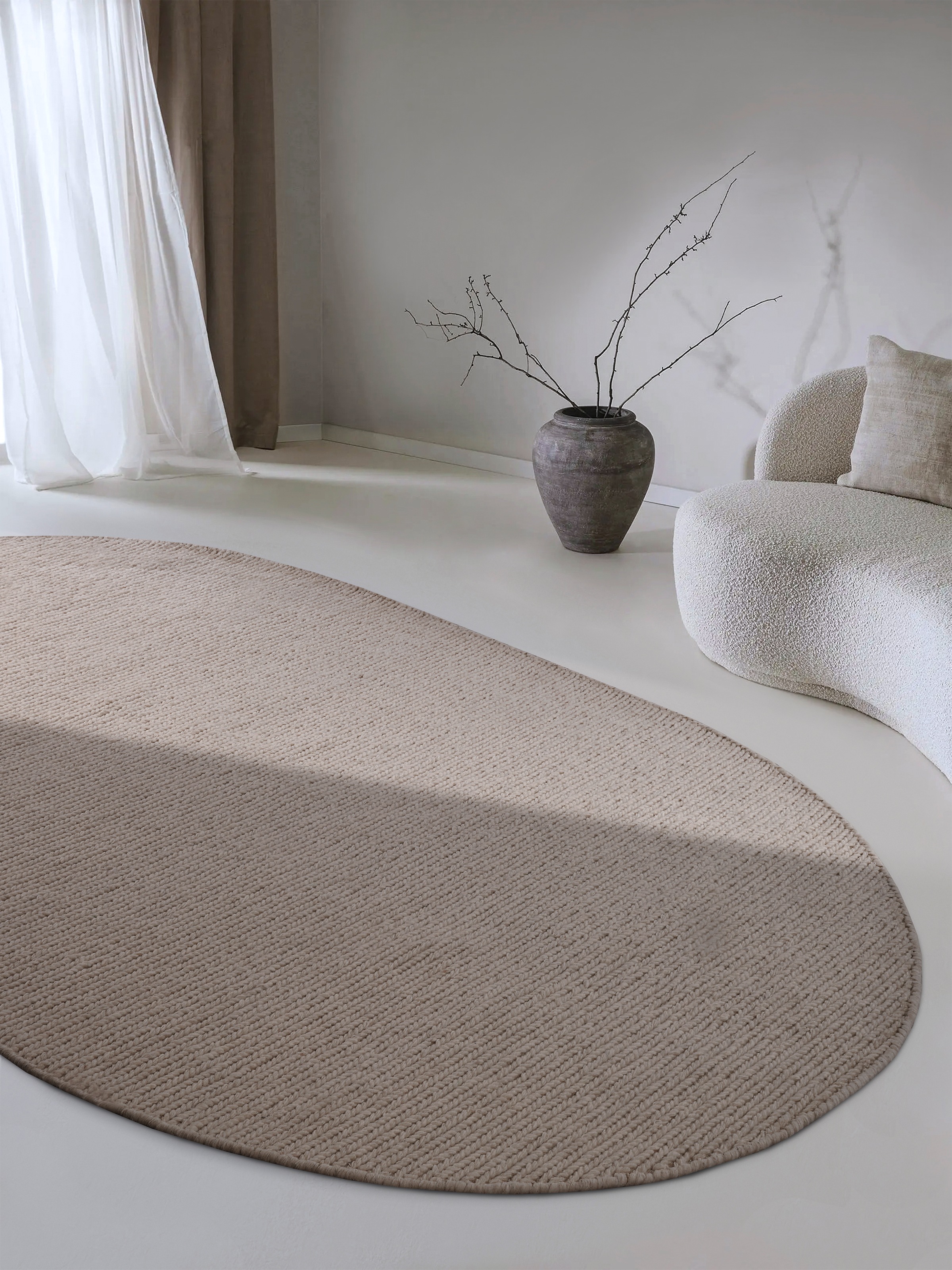 Villeroy & Boch Wollteppich »Francois«, rechteckig, 7 mm Höhe, in rund, oval, Läufer, handgewebt, Wolle, Wohnzimmer, Schlafzimmer