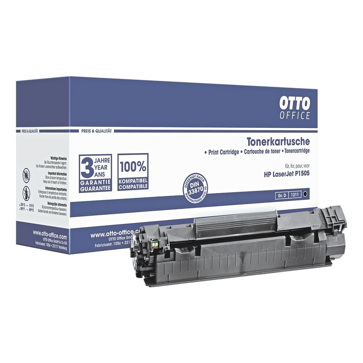 Otto Office Tonerpatrone ersetzt HP Nr. 36A