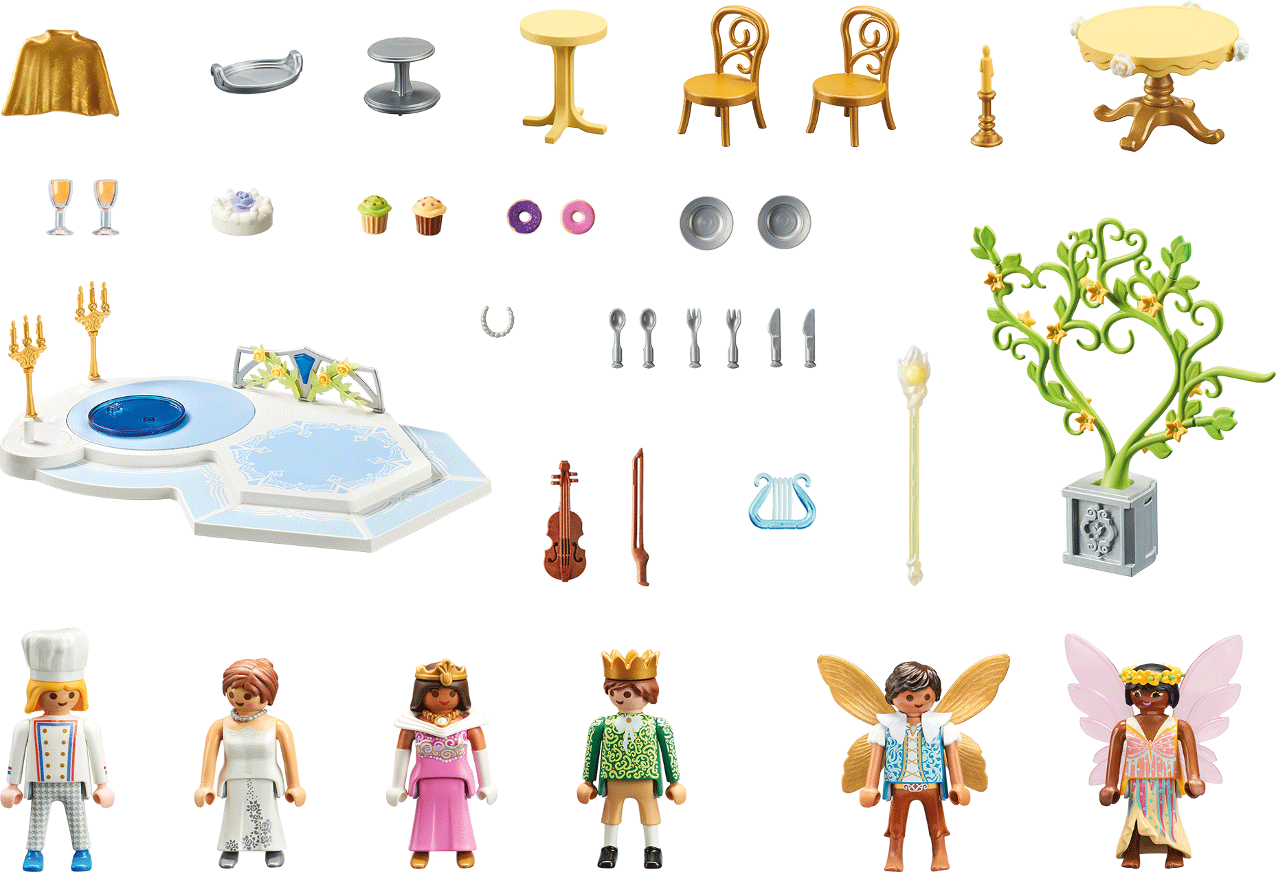 Playmobil® Konstruktions-Spielset »The Magic Dance (70981), My Figures«, (132 St.), Made in Europe