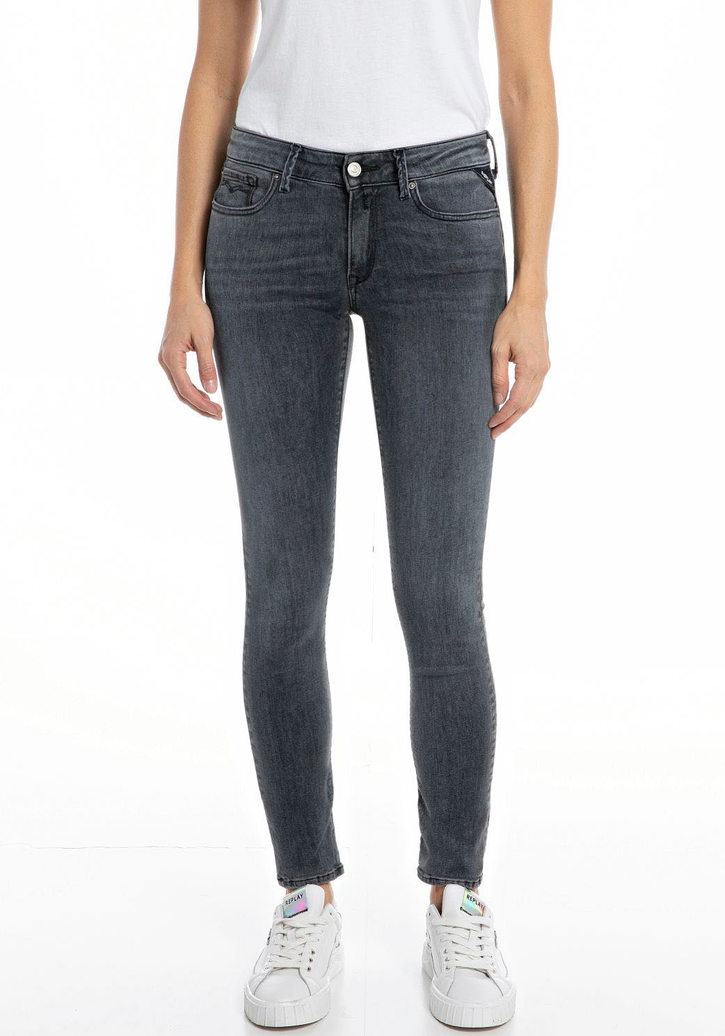 Replay 5-Pocket-Jeans »NEW LUZ Skinny Fit«, in Ankle-Länge