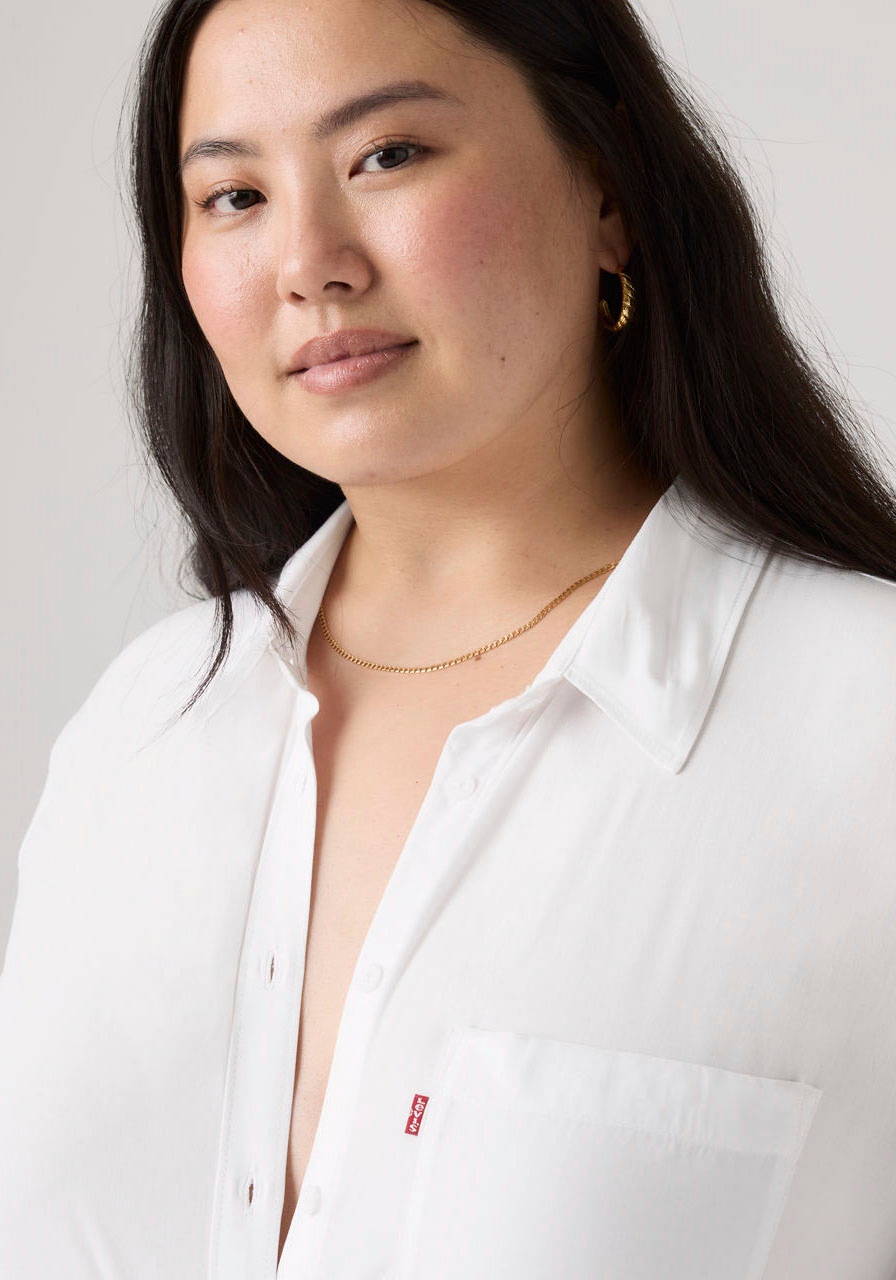 Levi's® Plus Hemdbluse »PLUS DARLENE SHIRT« aus fließender Viskose