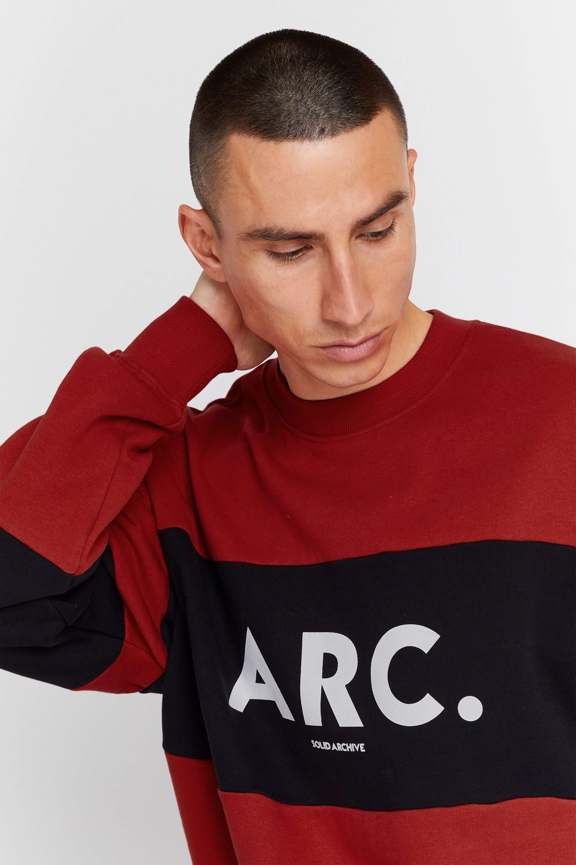 !Solid Longpullover »Sweatshirt SDCaius«