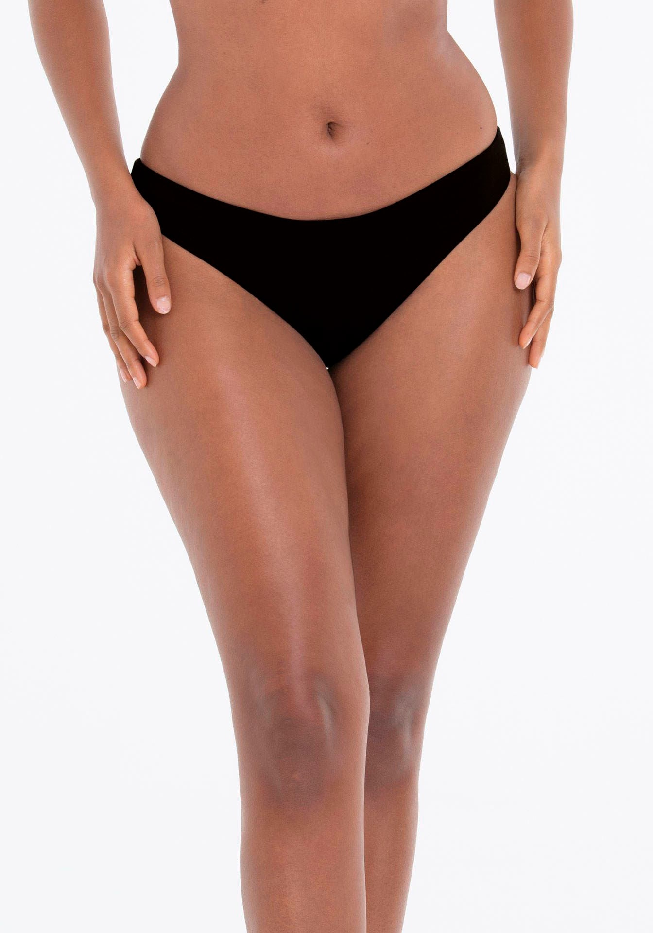 Rosa Faia Bikini-Hose »Pure Bottom«, high leg, brazillian fit (knappe Bedeckung hinten), compfy fit