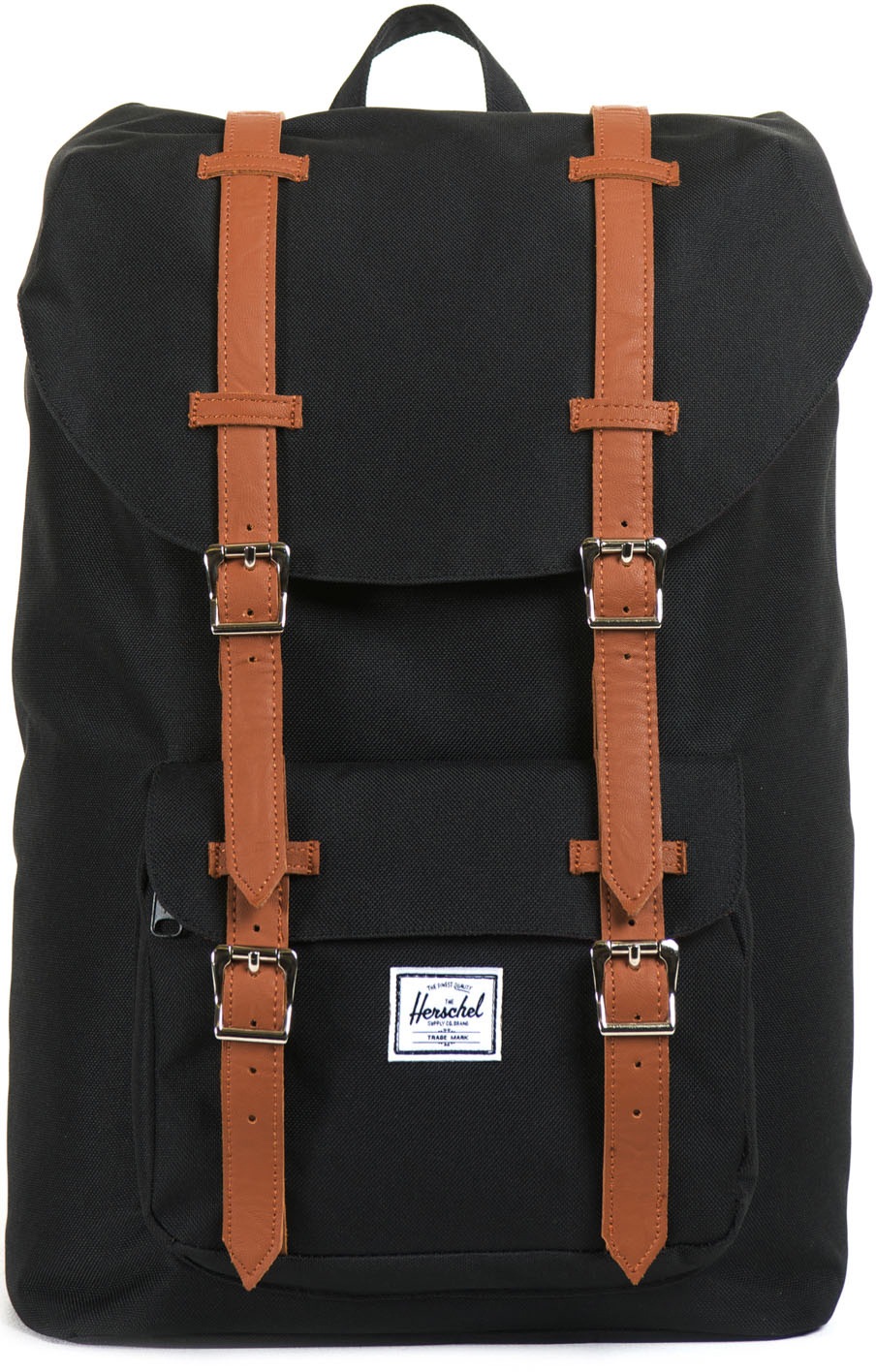 Herschel Laptoprucksack »Classic, Little America Mid-Volume, Black«, mit 13-Zoll Laptopfach