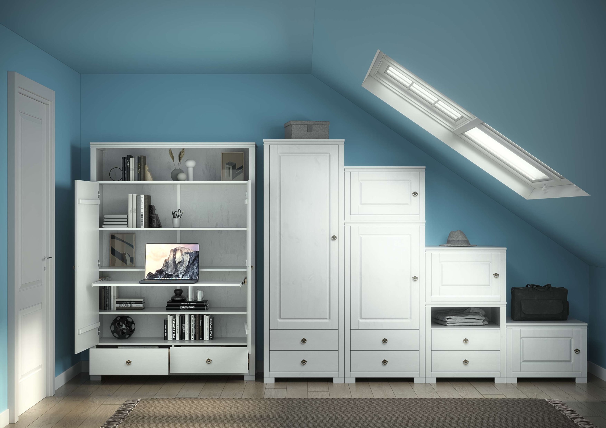 OTTO home Beistellschrank »Gotland, Schrankmodulsystem, einzeln oder mit der Serie kombinierbar«, (H/B/T ca. 60/60/52 oder ca. 44/60/52), (FSC® zertifiziert), aus massiver Kiefer, variabel einsetzbar