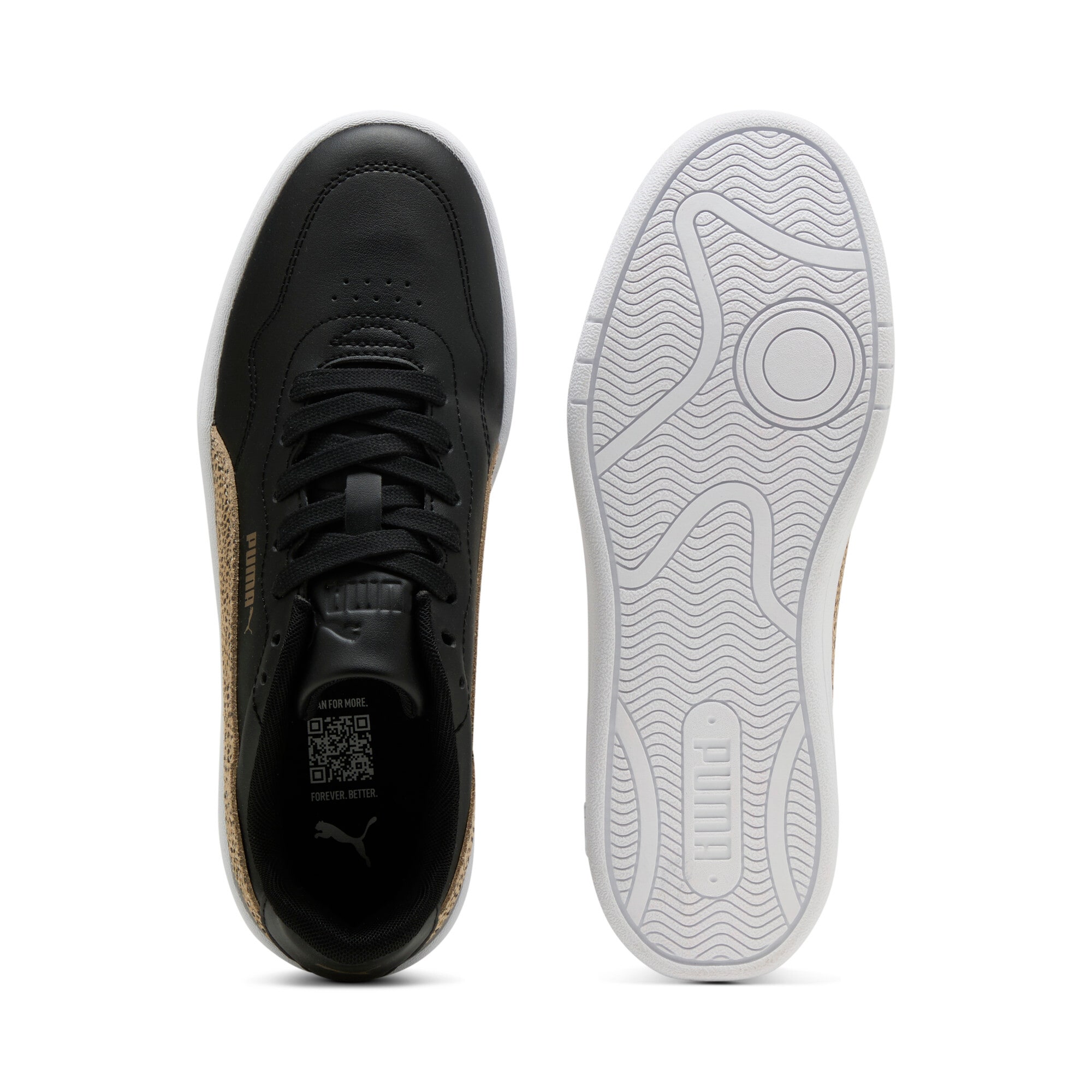 PUMA Sneaker »COURT LALLY TOPCAT«  leicht profilierte Gummilaufsohle, Schnürverschluss