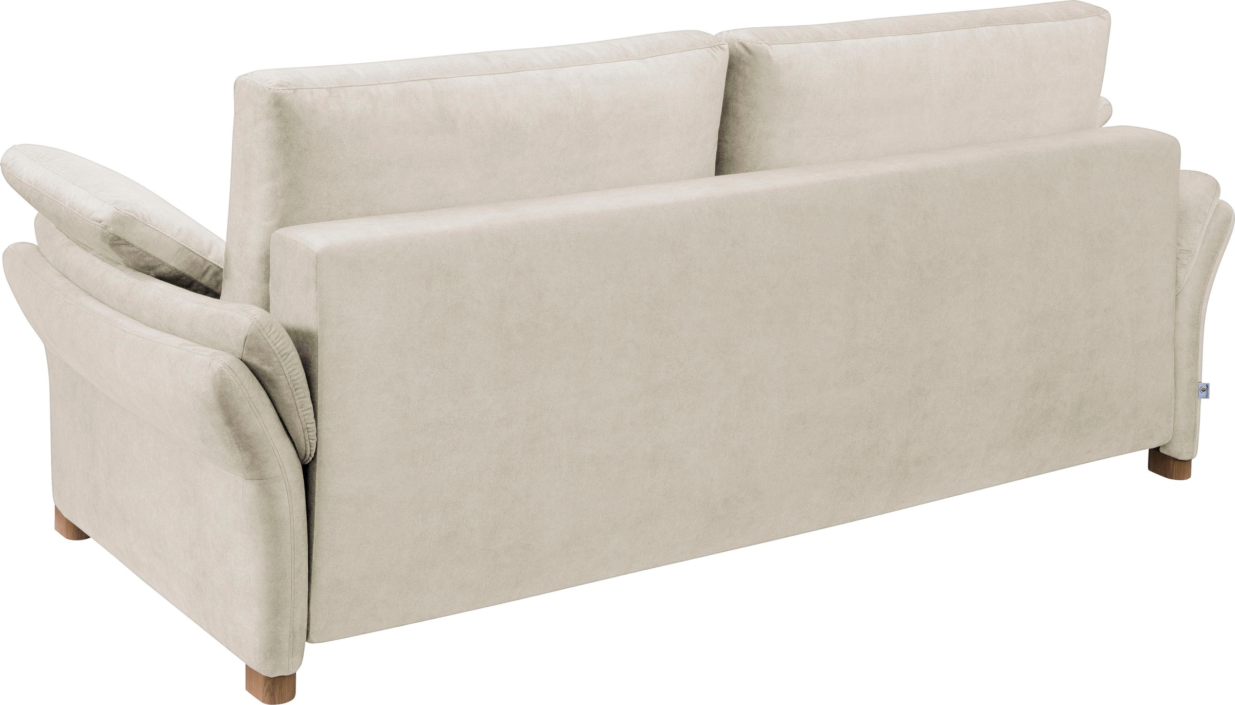 exxpo - sofa fashion 3-Sitzer »Kentt hochwertiger Sitzaufbau für hohen Sitzkomfort, bequeme Armlehnen«, inkl. Boxspring/Federkern-Polsterung, Bettfunktion und Bettkasten