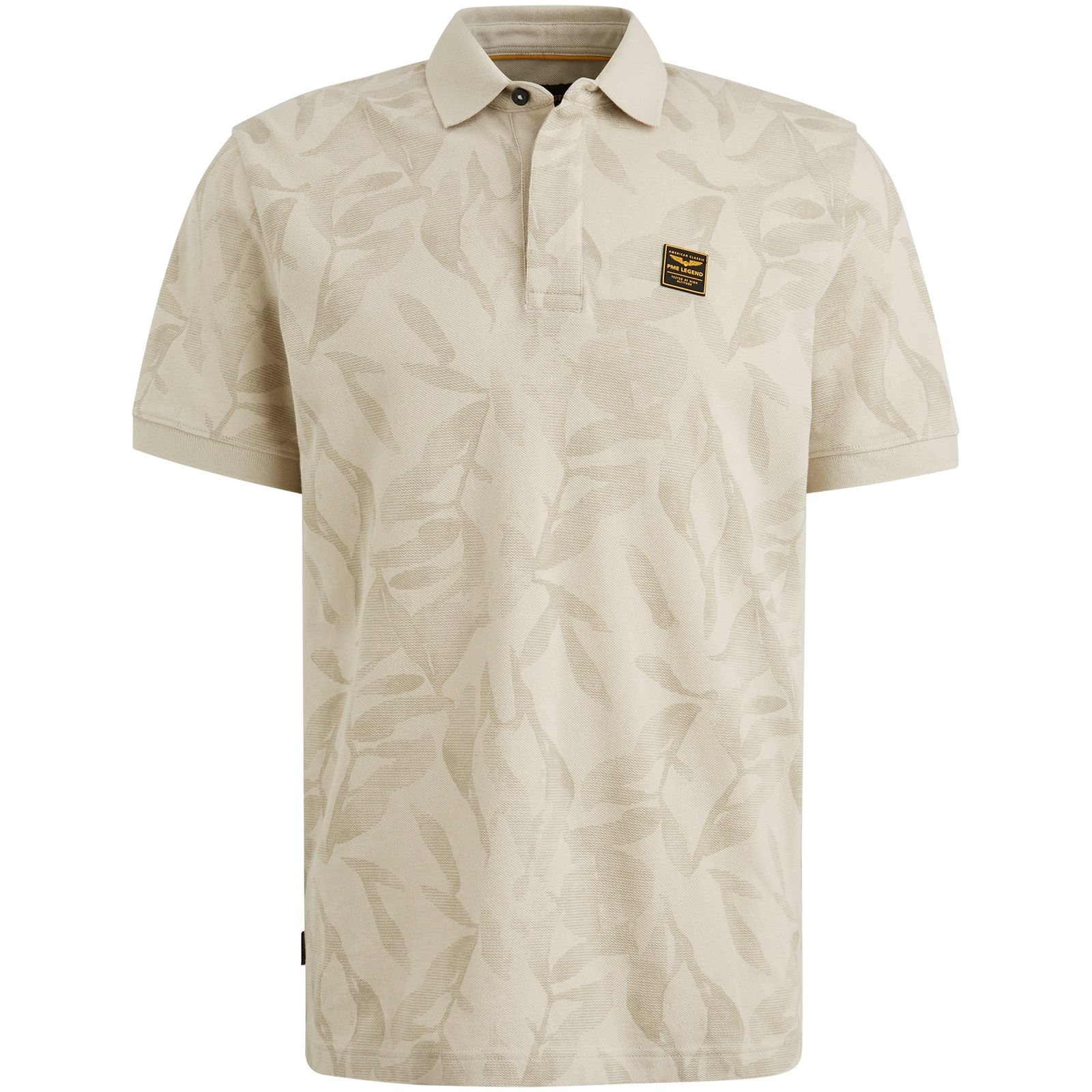 PME LEGEND Poloshirt »Short sleeve polo two tone pique printed«, mit All-Over Print