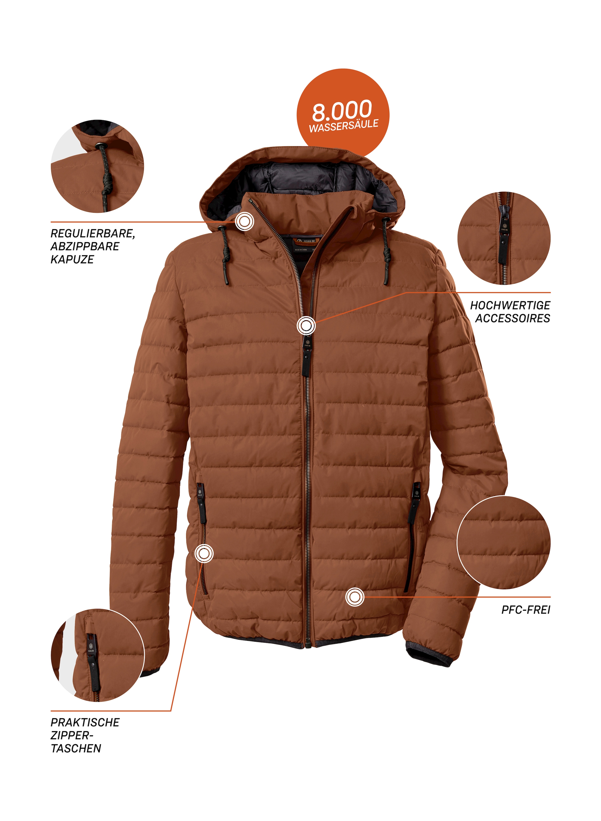 G.I.G.A. DX by killtec Steppjacke »GW 42 MN QLTD JCKT«