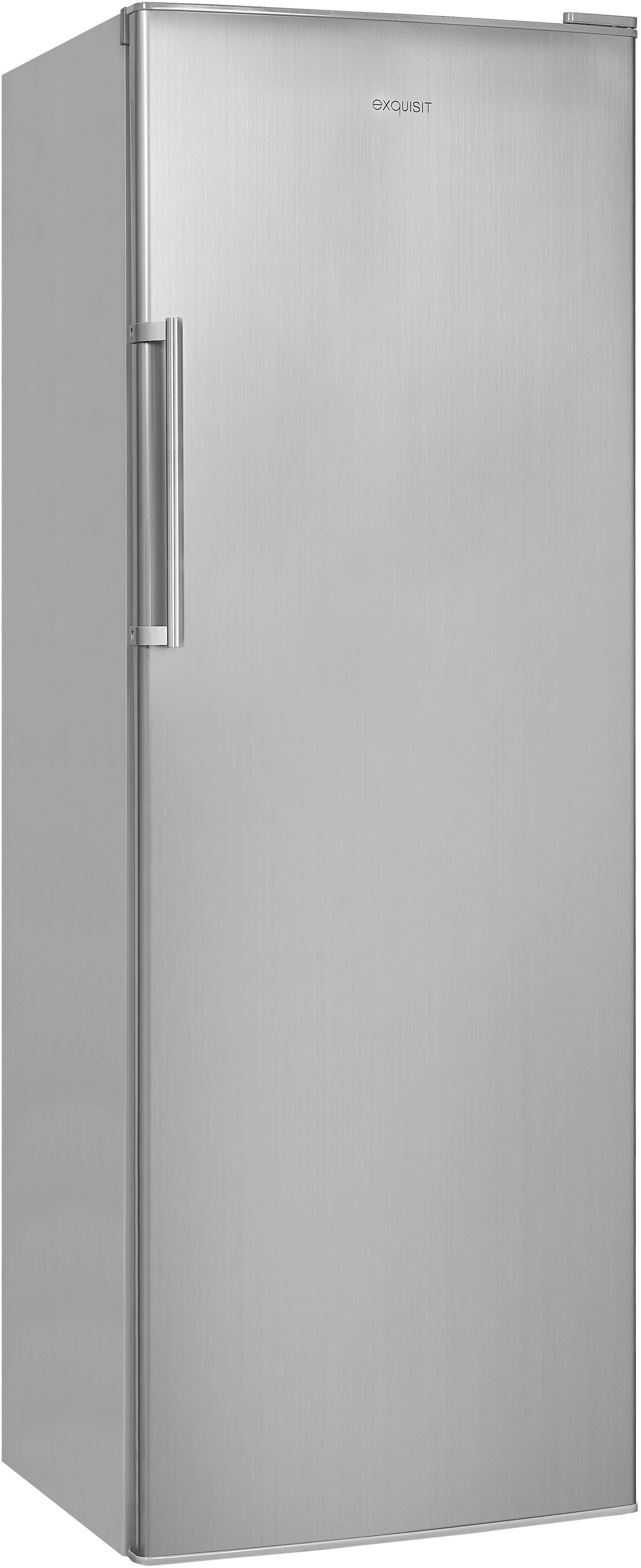 exquisit Vollraumkühlschrank »KS350-V-H-040D weiss«, KS350-V-H-040D inoxlook, 171,5 cm hoch, 60 cm breit