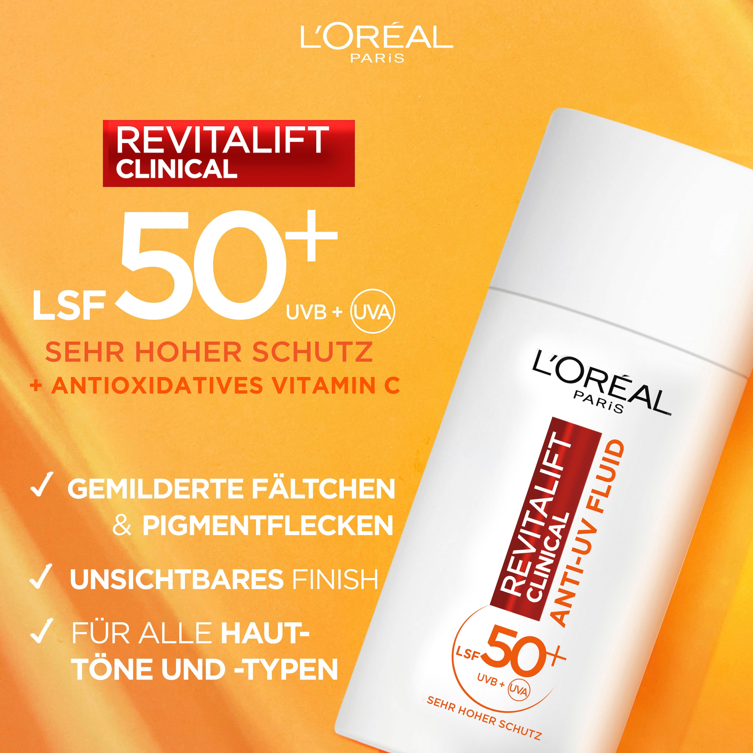 L'ORÉAL PARIS Gesichtspflege-Set »Revitalift Vitamin C Duo«, (Set, 2 tlg.), mit hoher Wirksamkeit