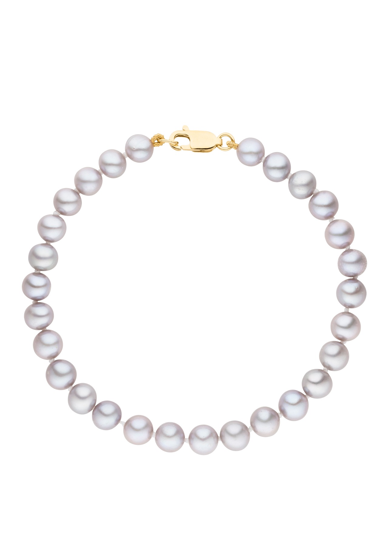 Firetti Perlenarmband »Schmuck Geschenk Gold 375 Armschmuck Armkette Perle«, Made in Germany - mit Süßwasserzuchtperle